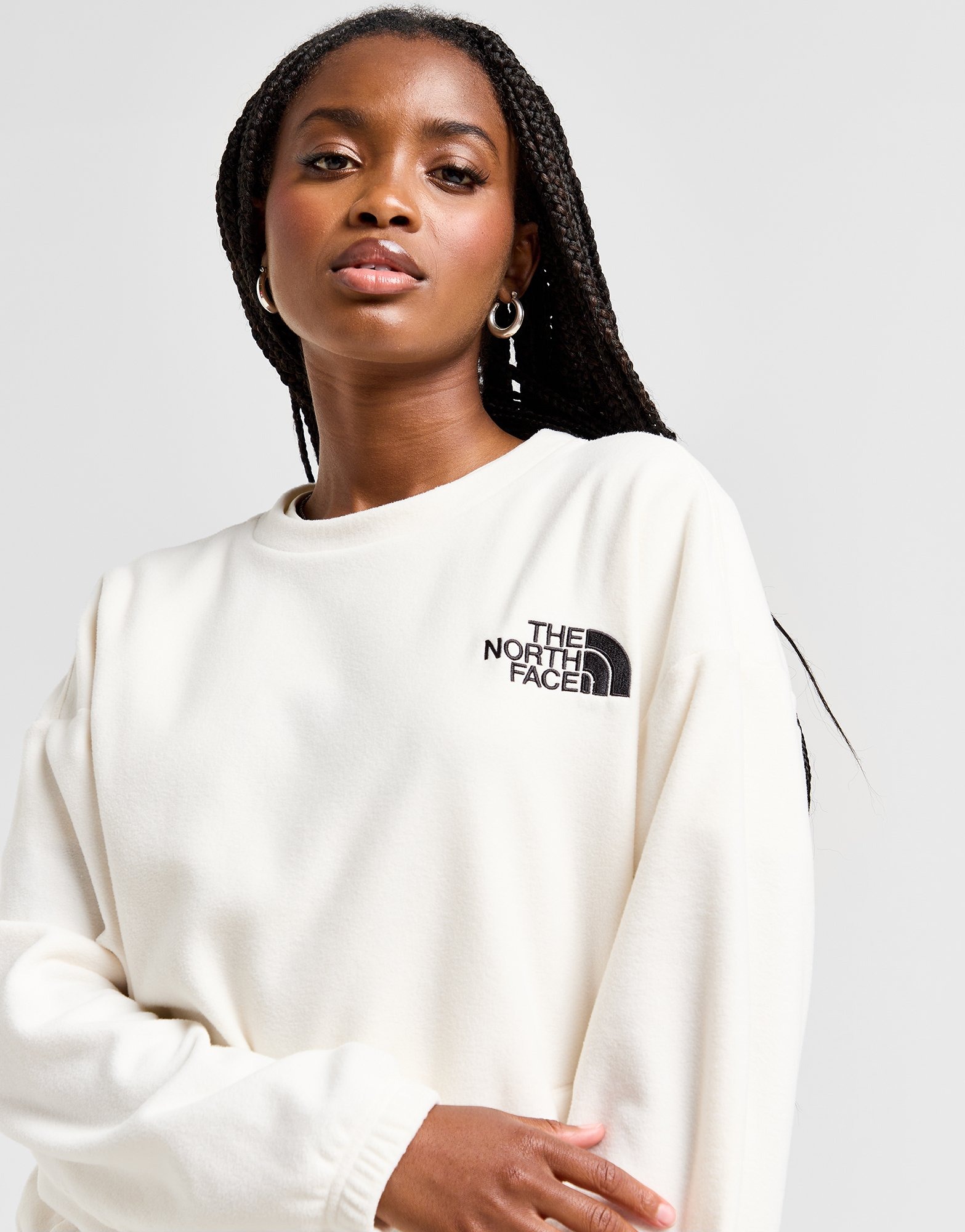 The North Face Bonete Polar Fleece Crew Sweatshirt