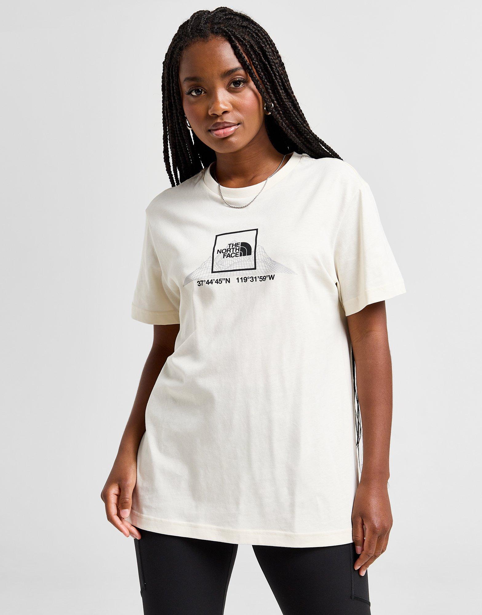 White The North Face Mountain Box T-Shirt - JD Sports Global