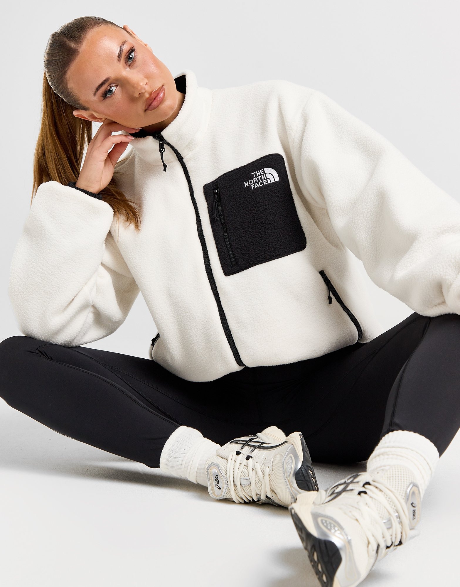 White The North Face Yumiori Reversible Fleece Jacket JD Sports Global