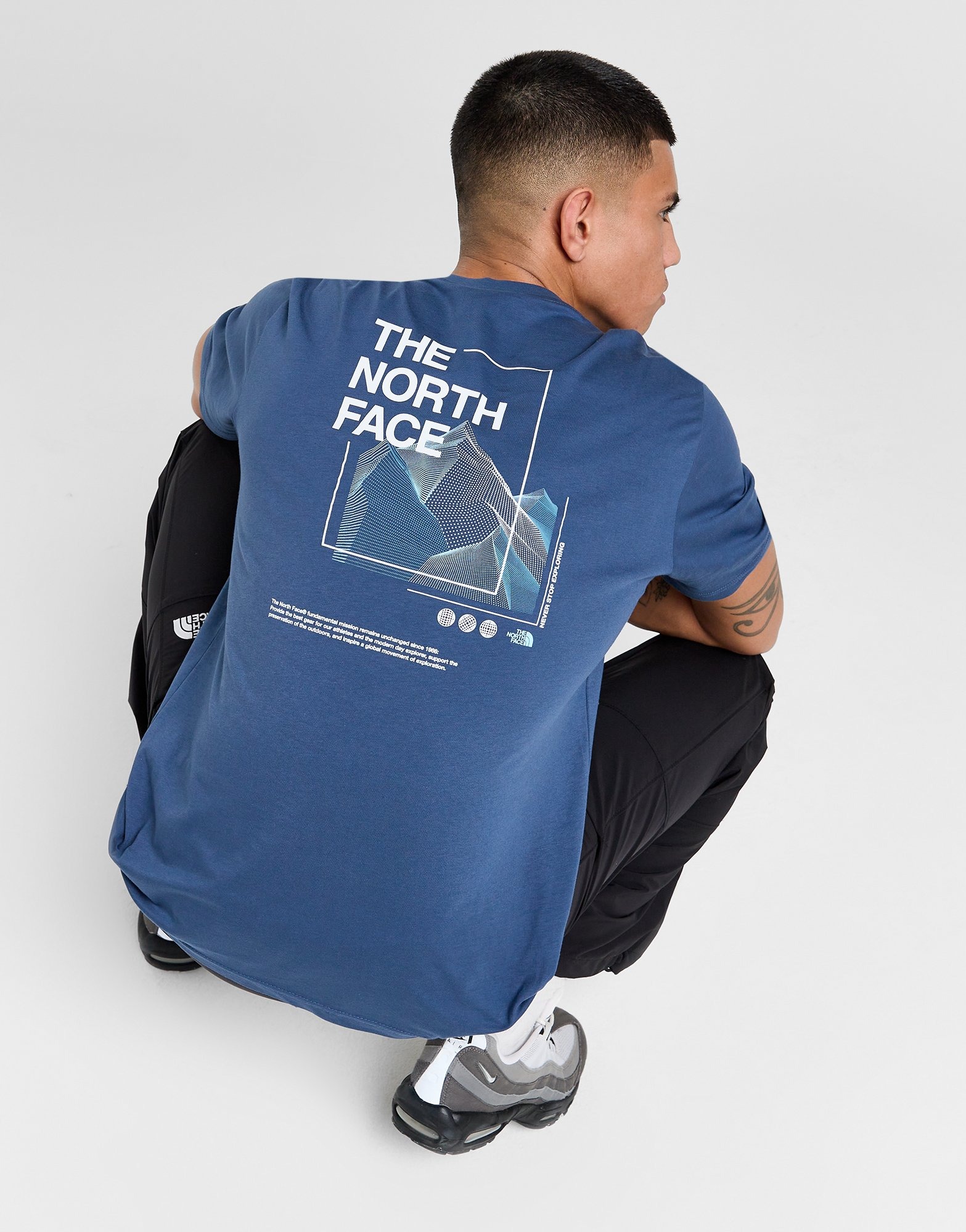 The North Face Digital Energy T Shirt Blau JD Sports Deutschland