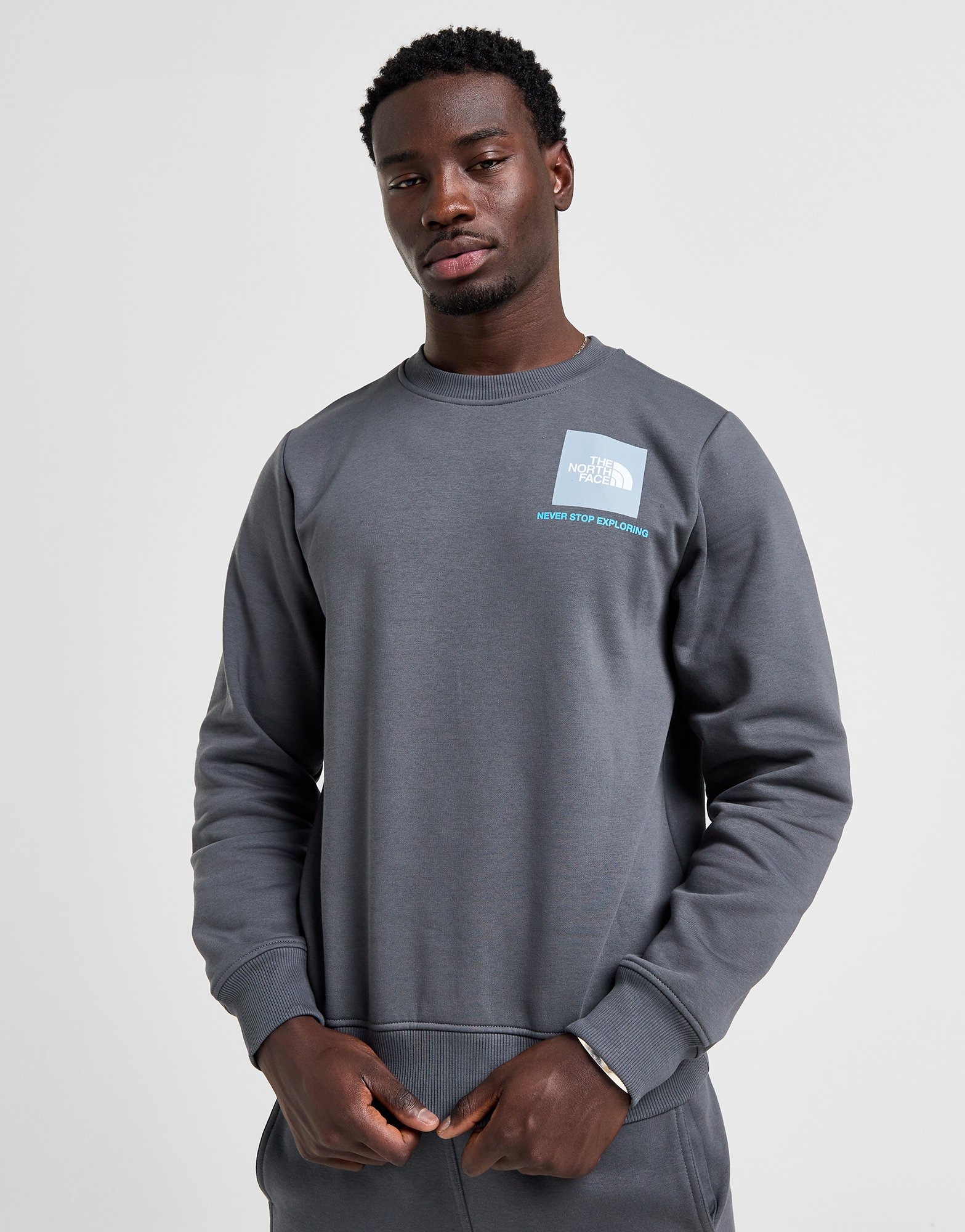 North face grey sweatshirt sale