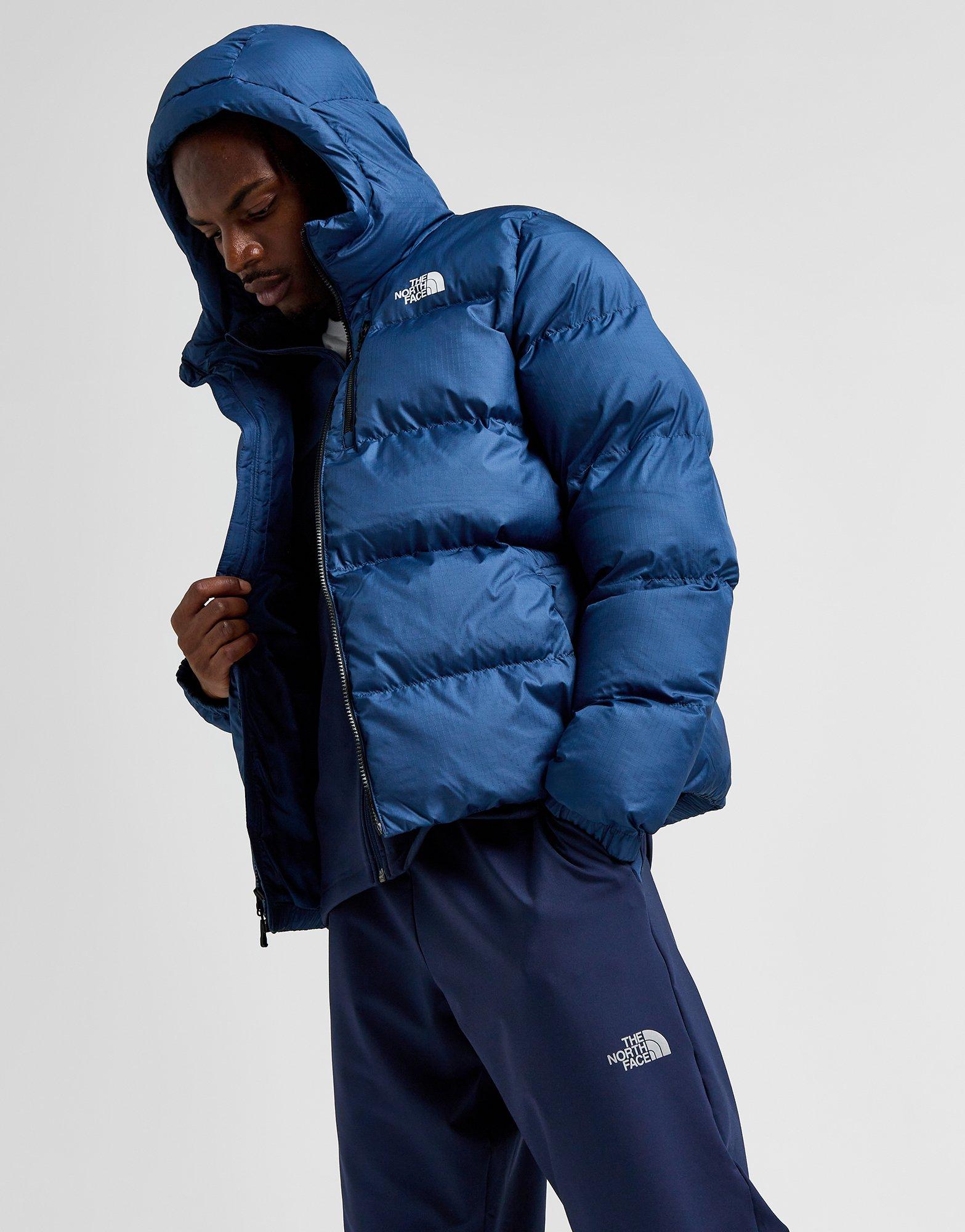 New The North Face puffer jacket Blue XL cheapest NWT