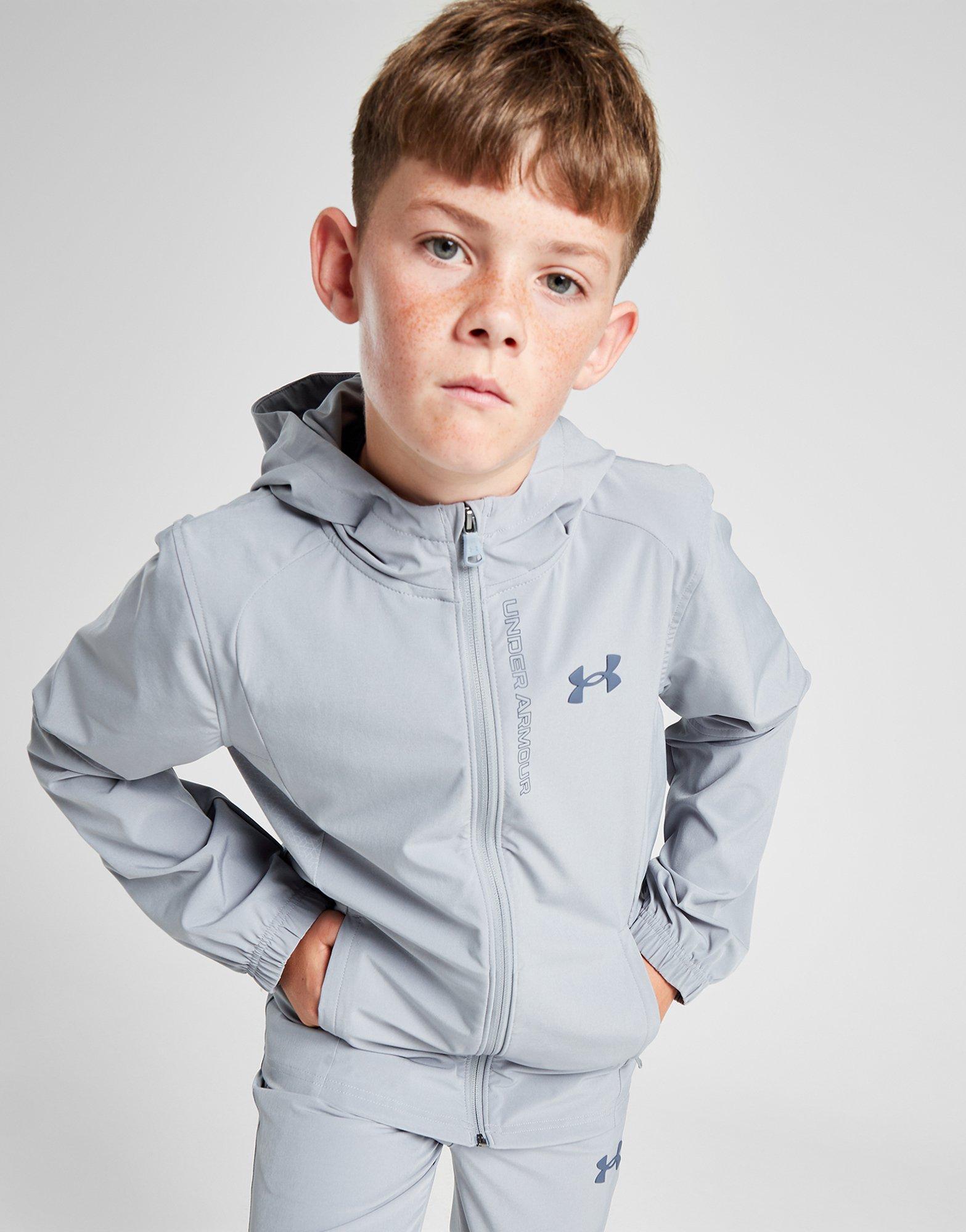 Under Armour Woven Hooded Jacke Kinder