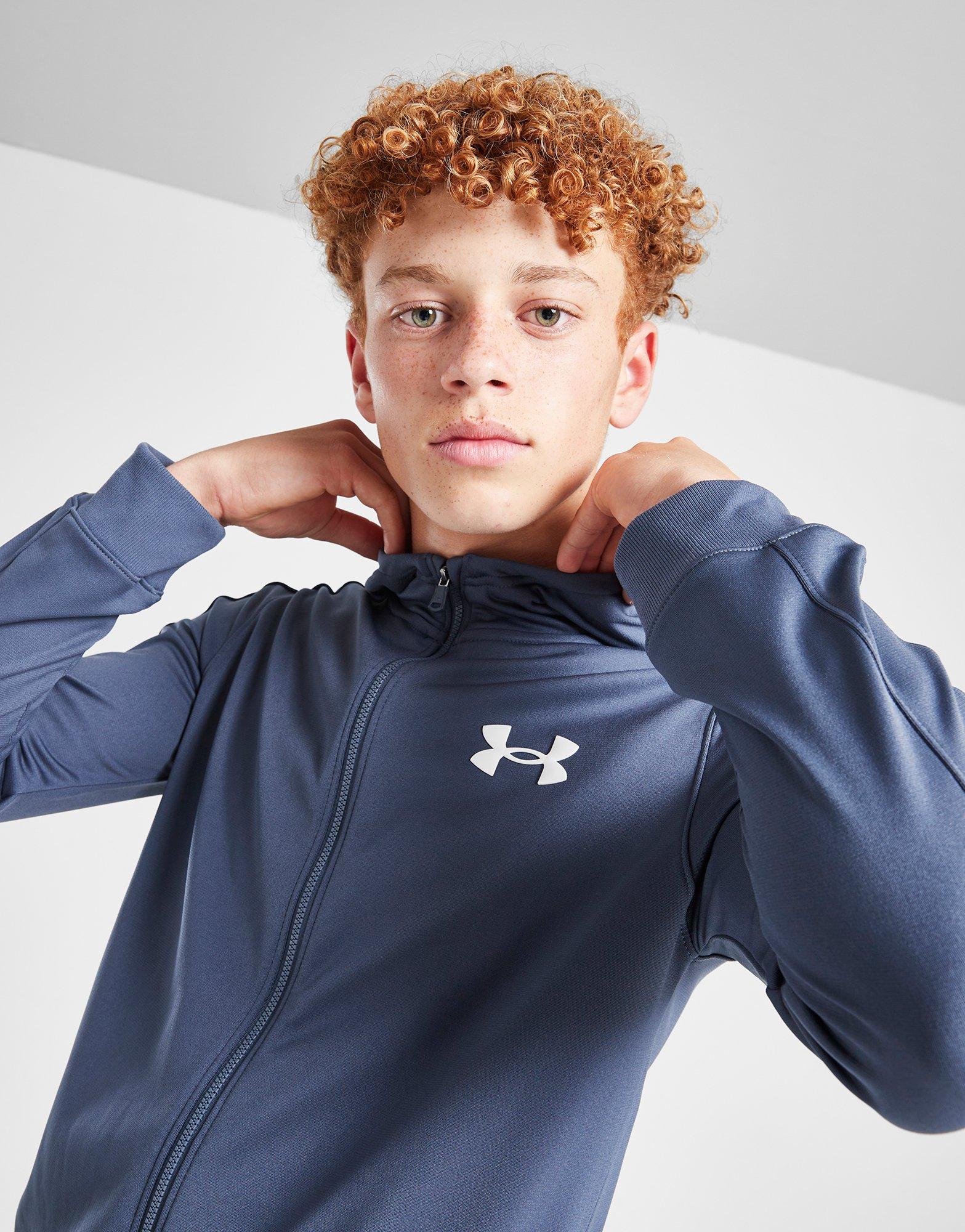 Under Armour Full Zip Hooded Tracksuit Junior