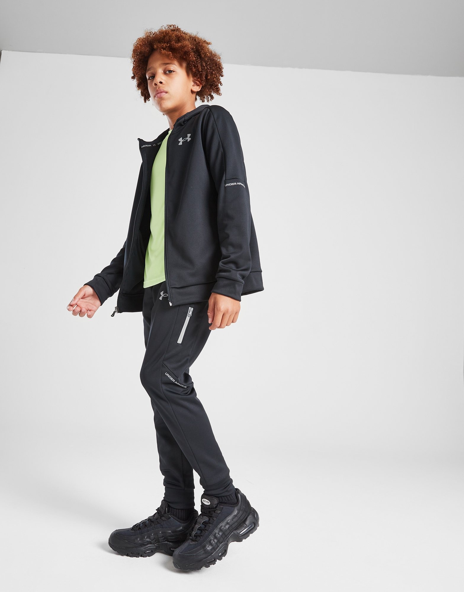 Zwart Under Armour UA Armour Fleece Joggers Junior JD Sports Nederland