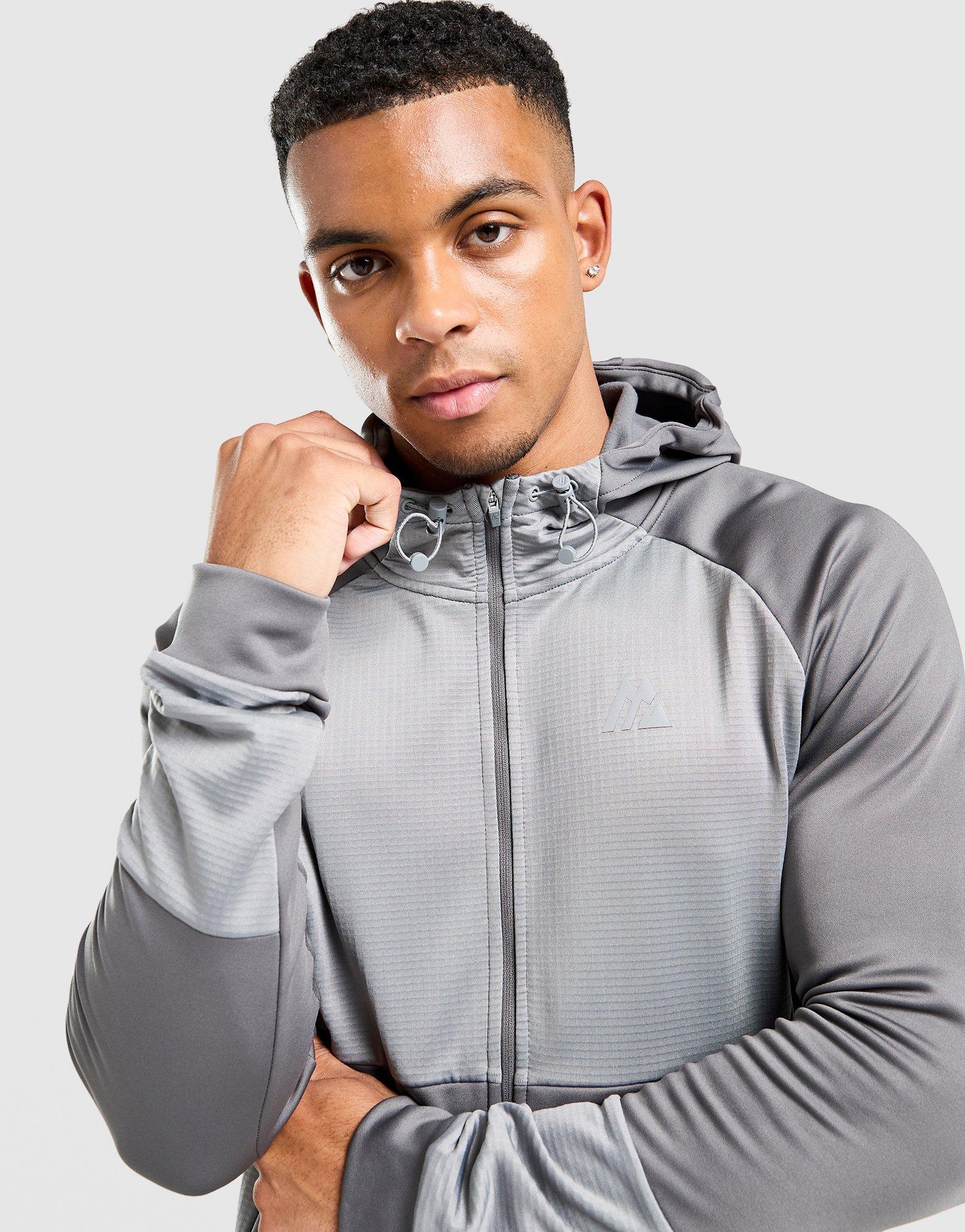 MONTIREX Flex Gridded Full Zip Hoodie