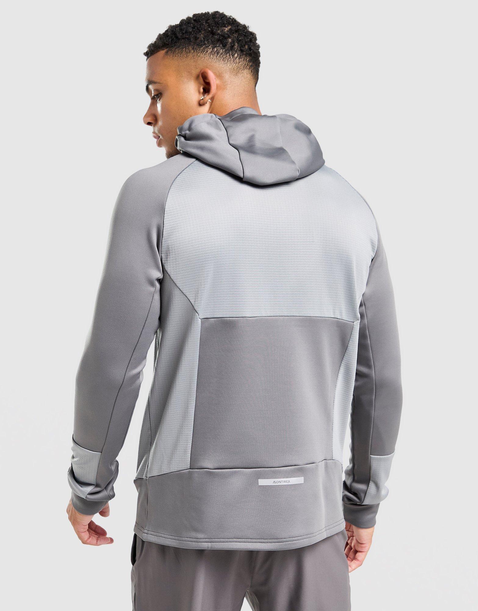 MONTIREX Flex Gridded Full Zip Hoodie