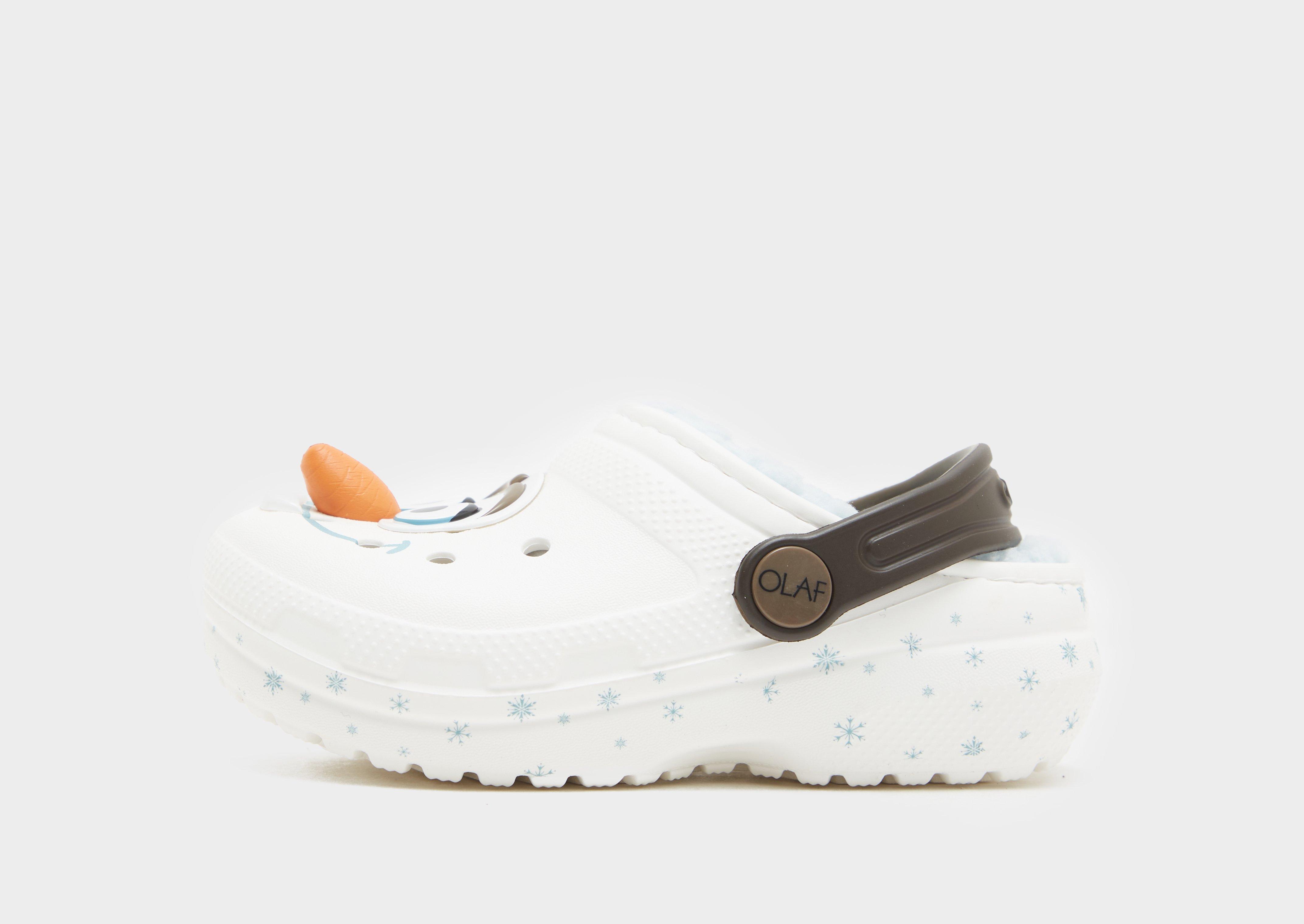 White Crocs Classic Clog 'Frozen Olaf' Infant's JD Sports NZ