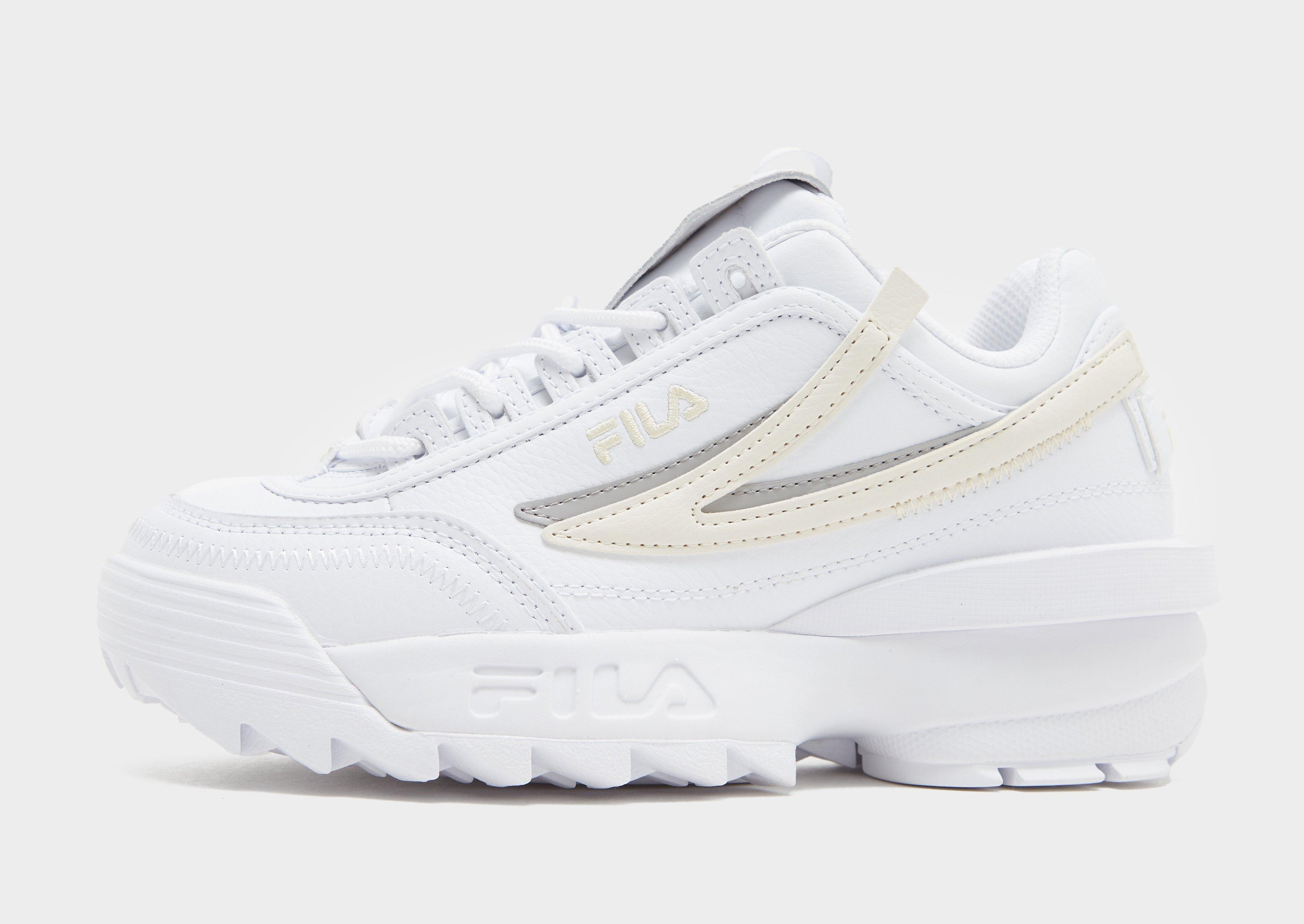 Fila disruptor 2 premium white best sale