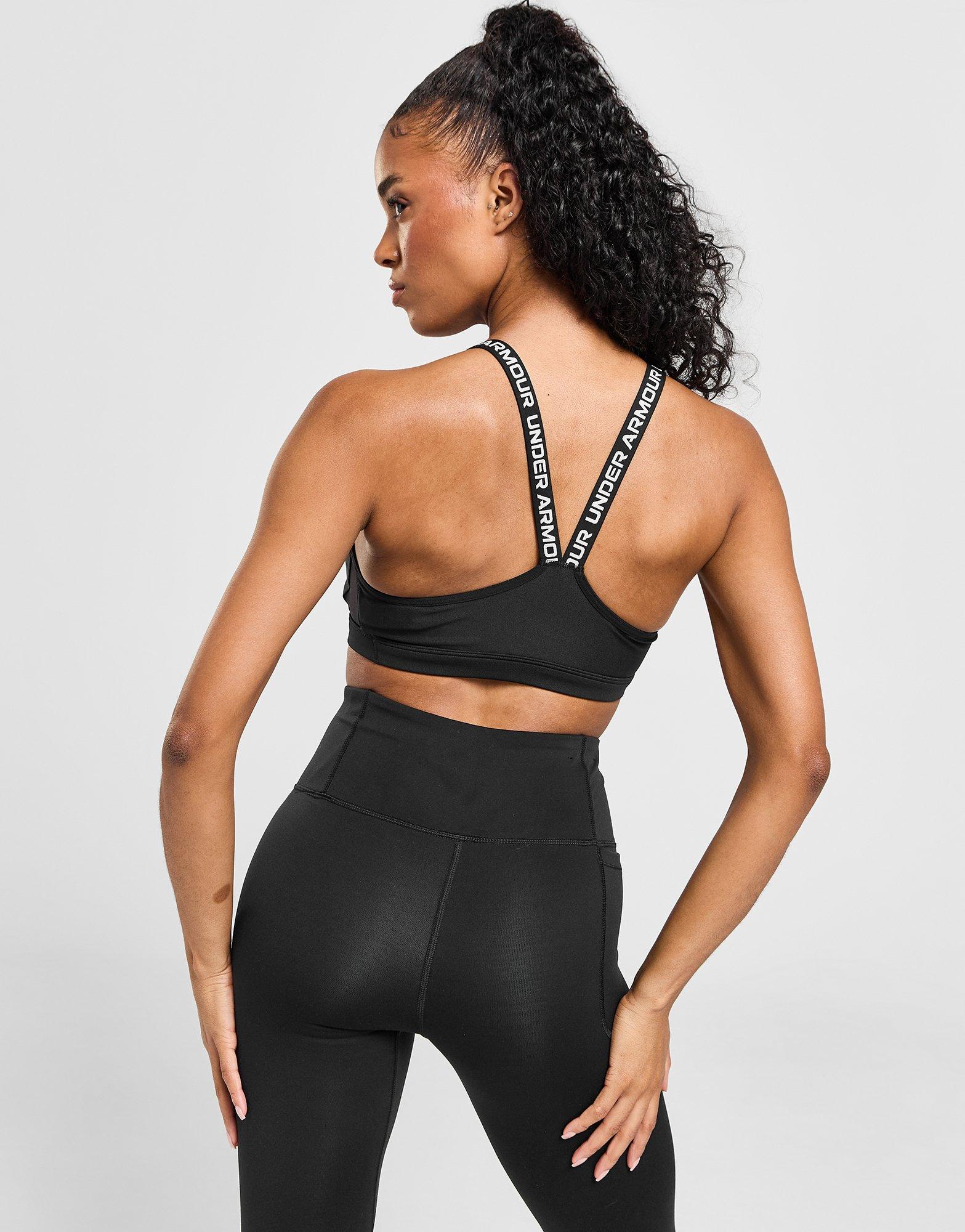 Under Armour Wordmark Strappy Sports Bra