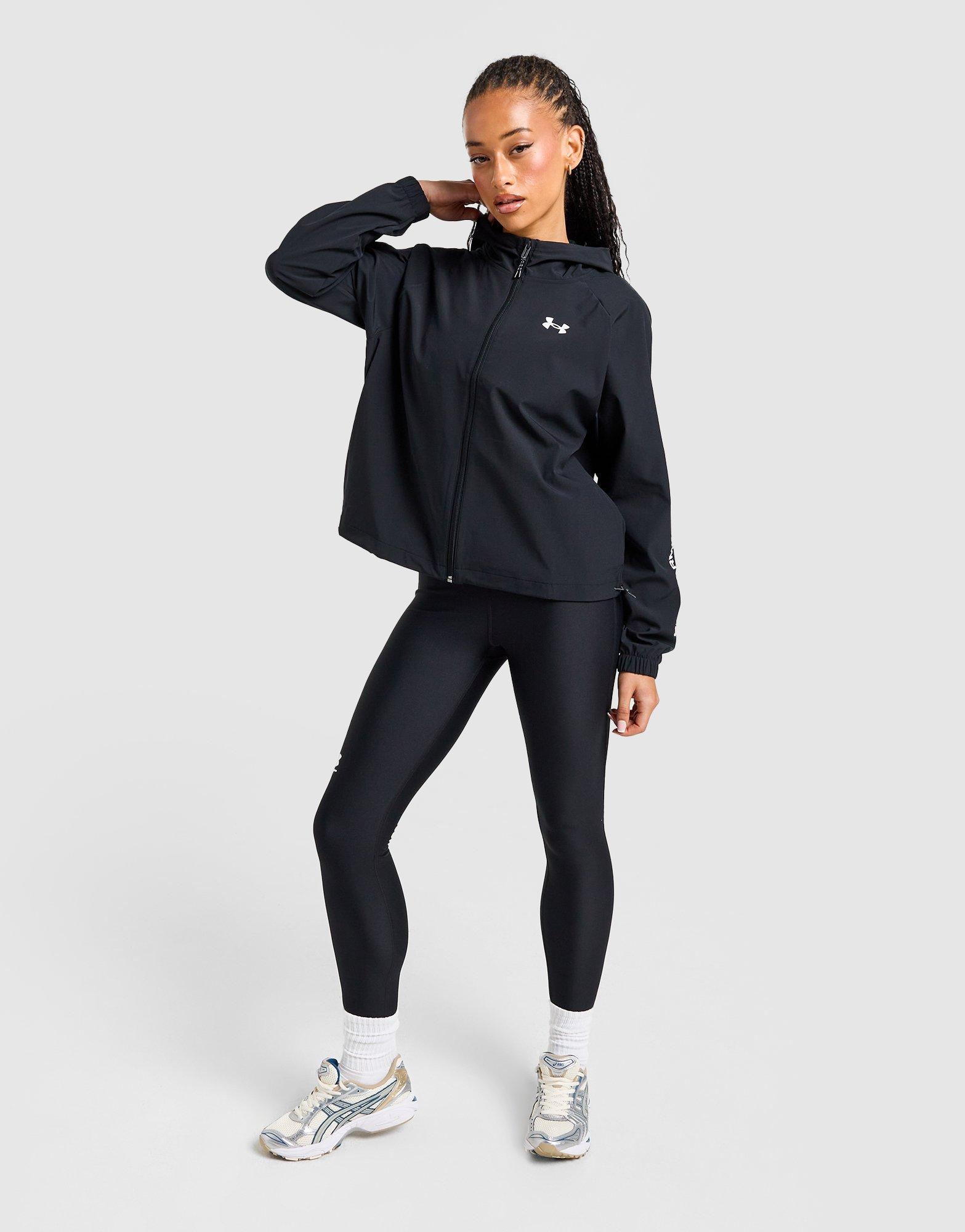 Under Armour Wordmark Woven Full Zip Jacke