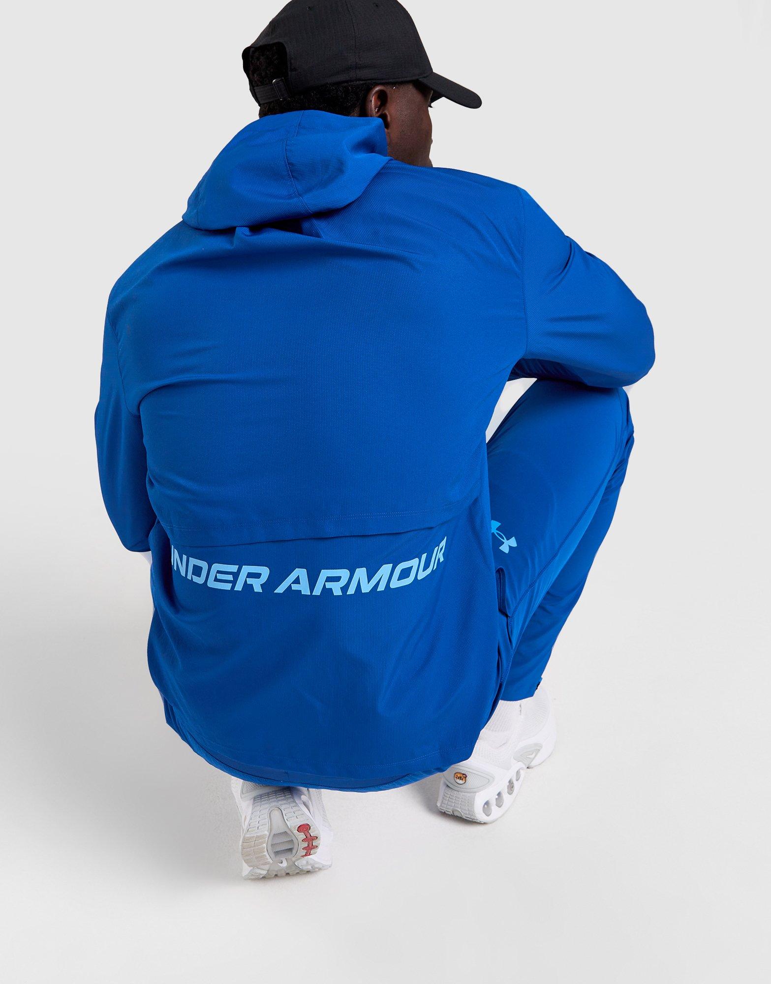 Blue Under Armour Storm Woven Tech Jacket - JD Sports Global