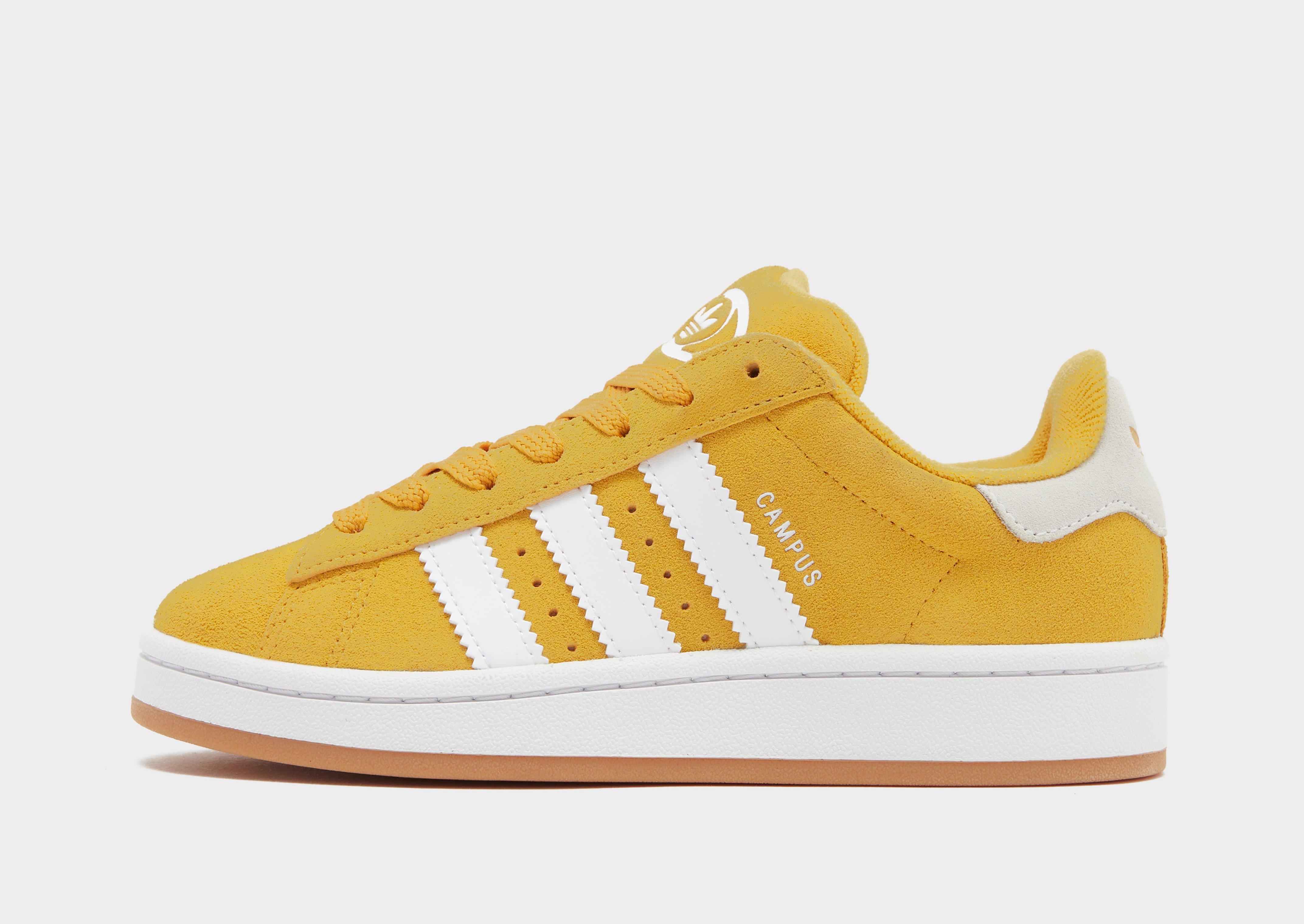 Yellow adidas Originals Campus 00s Junior | JD Sports UK