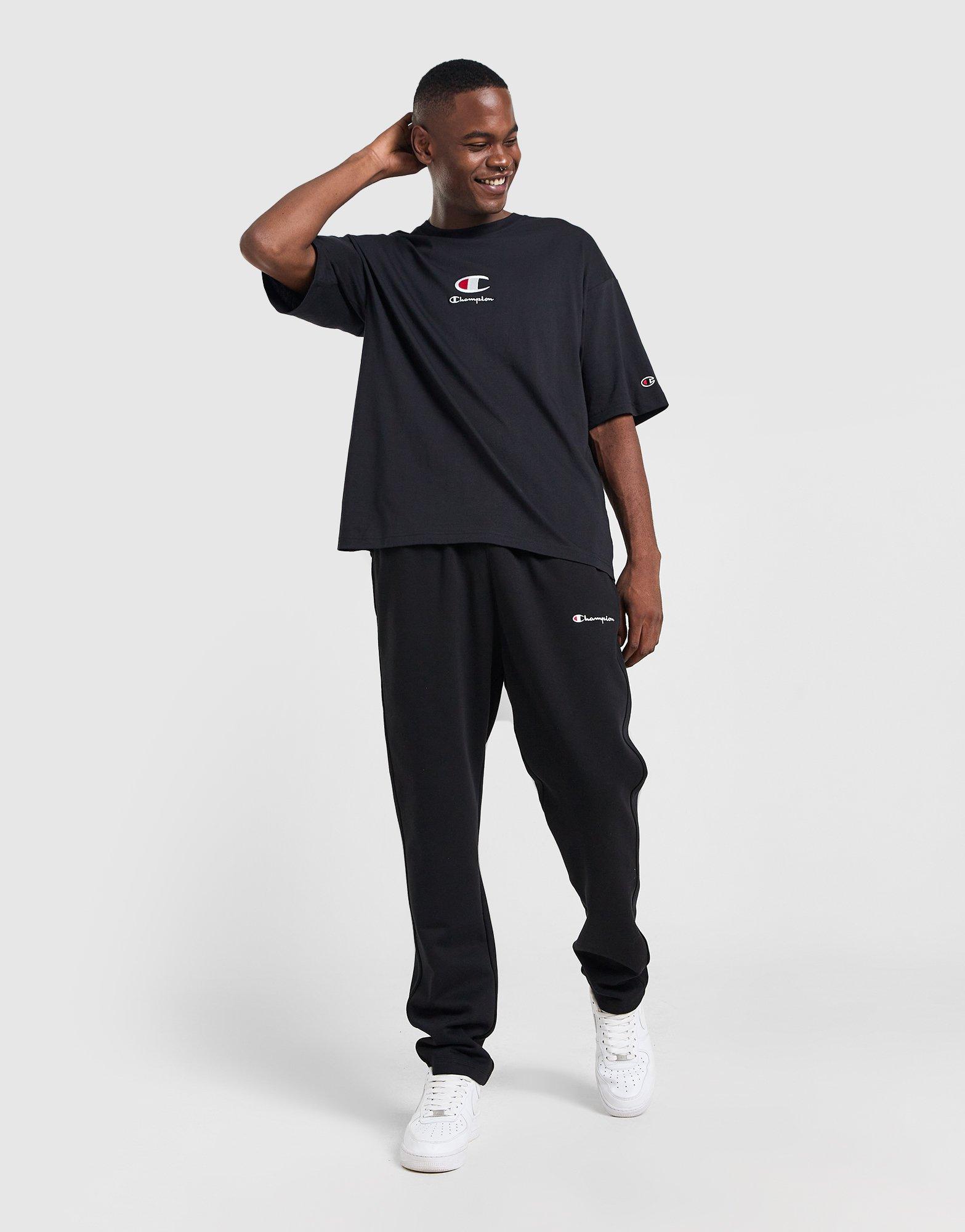 Champion Small Logo Open Hem Joggers