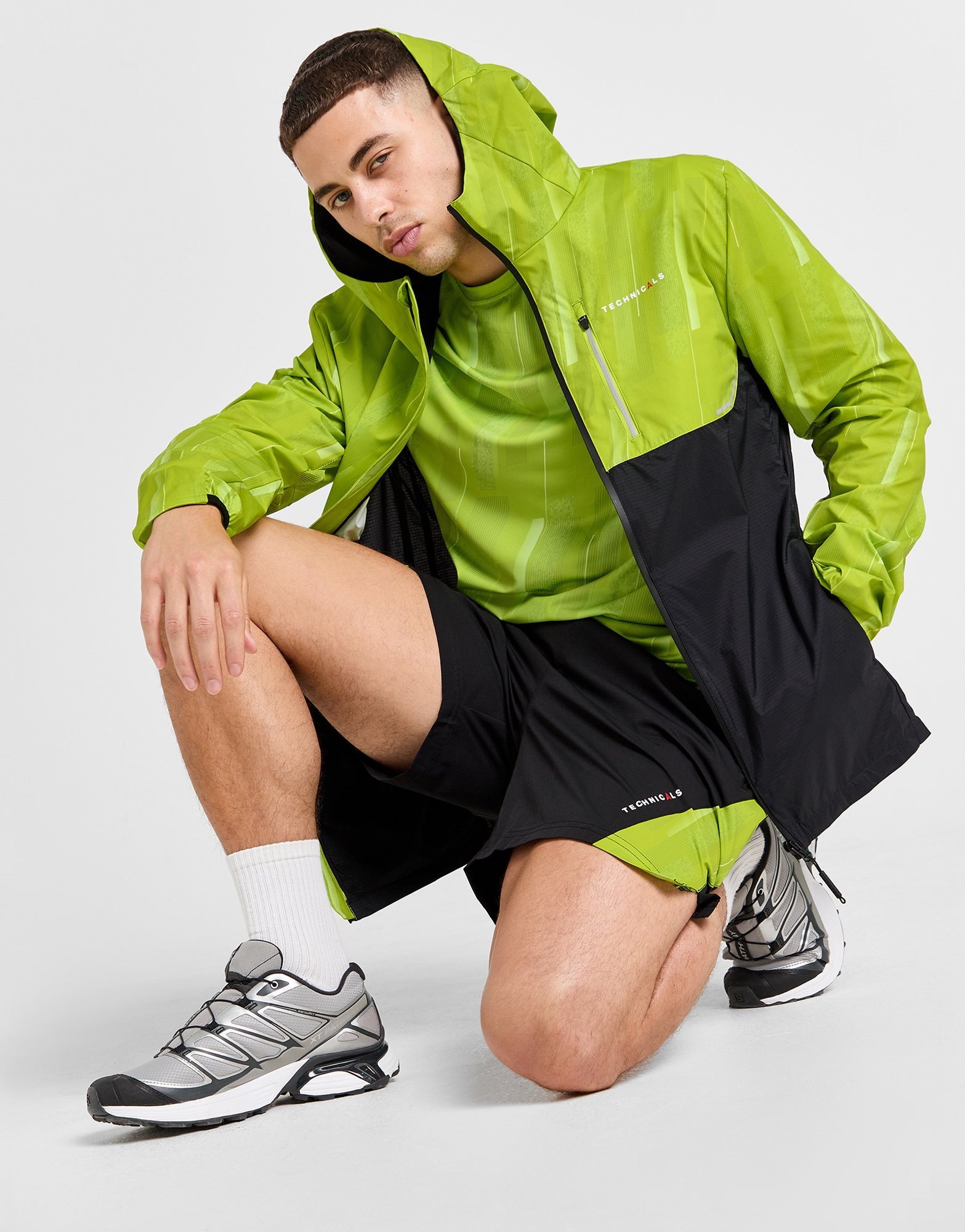 Technicals Giacca Motion in Verde | JD Sports