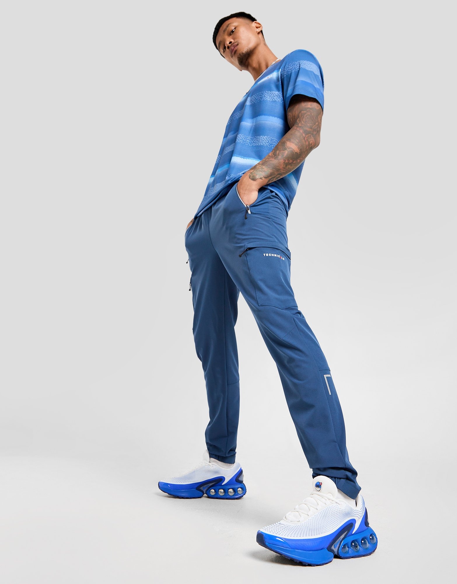 Blue Technicals Woven Cargo Pants JD Sports