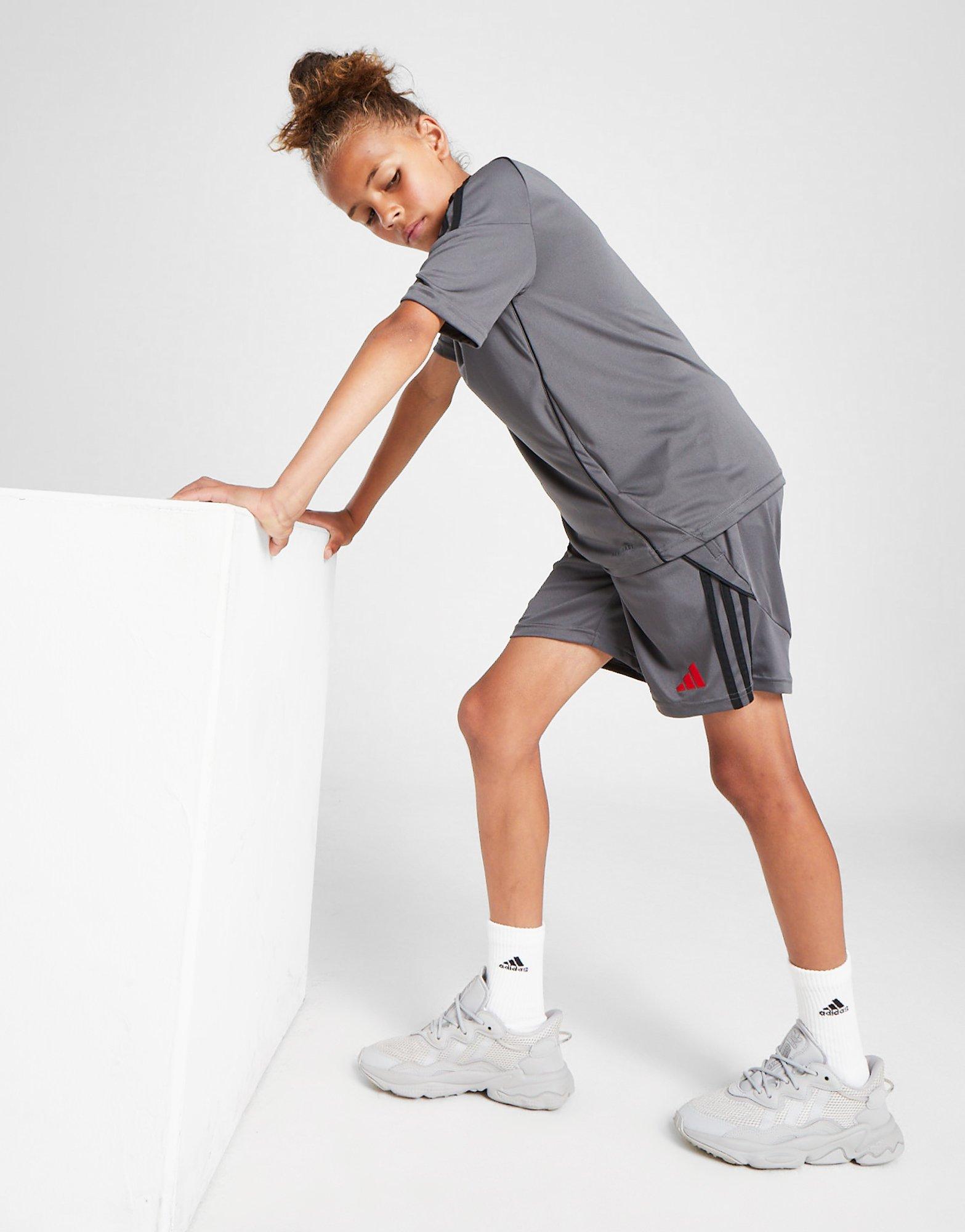 adidas Pantaloncini Tiro 24 Junior in Grigio JD Sports