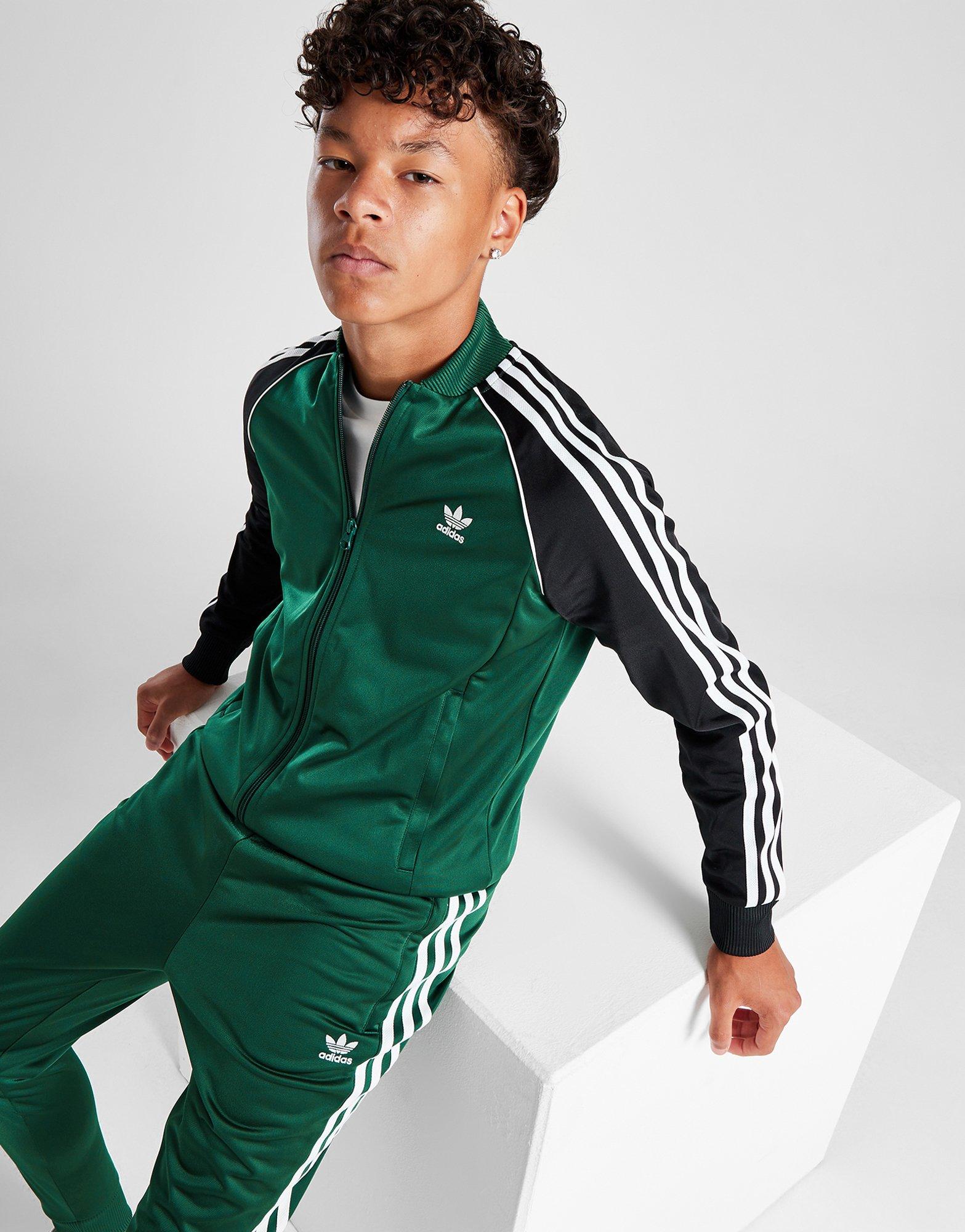 Green adidas Originals SST Track Top Junior JD Sports NZ