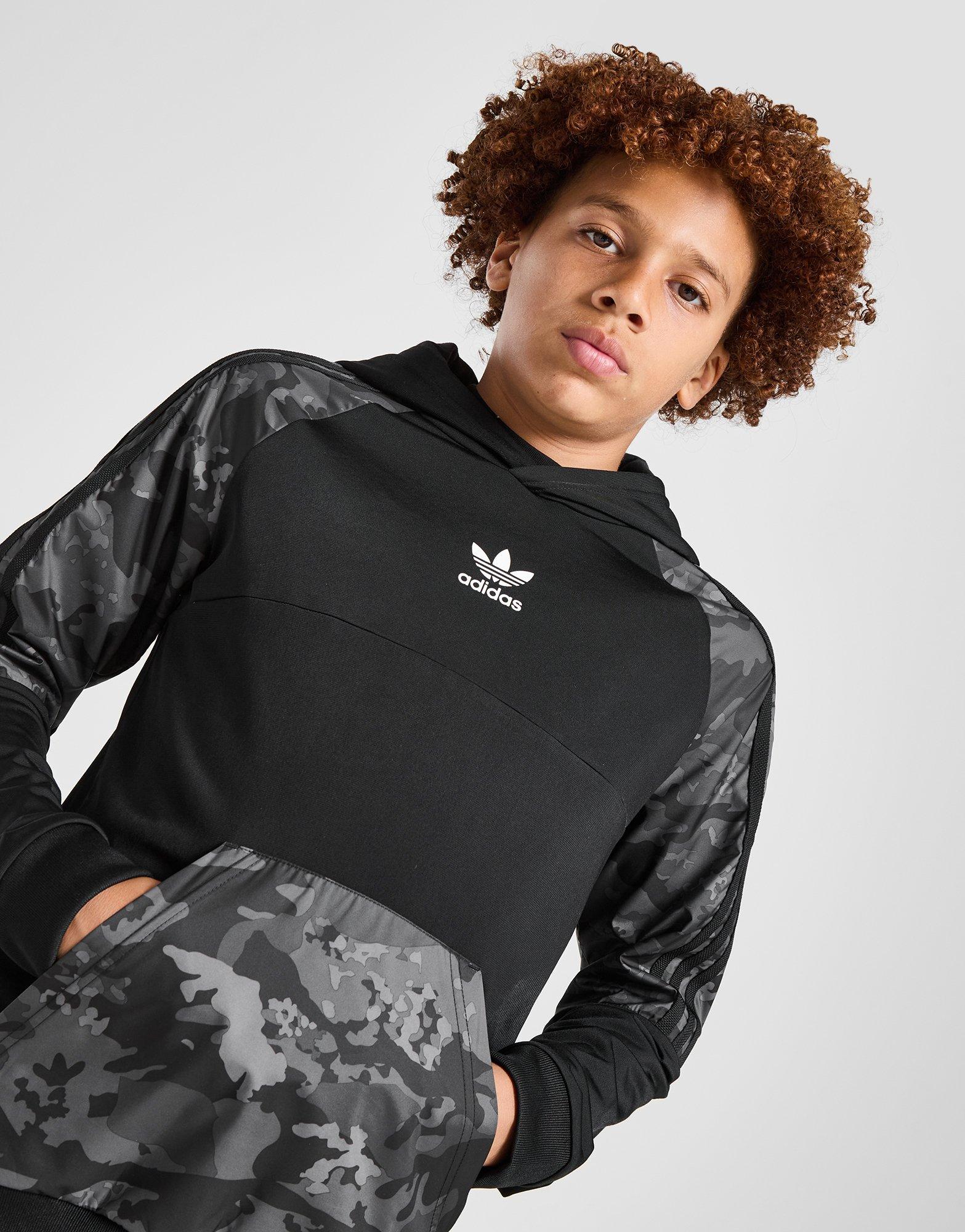 Adidas camo block hoodie online