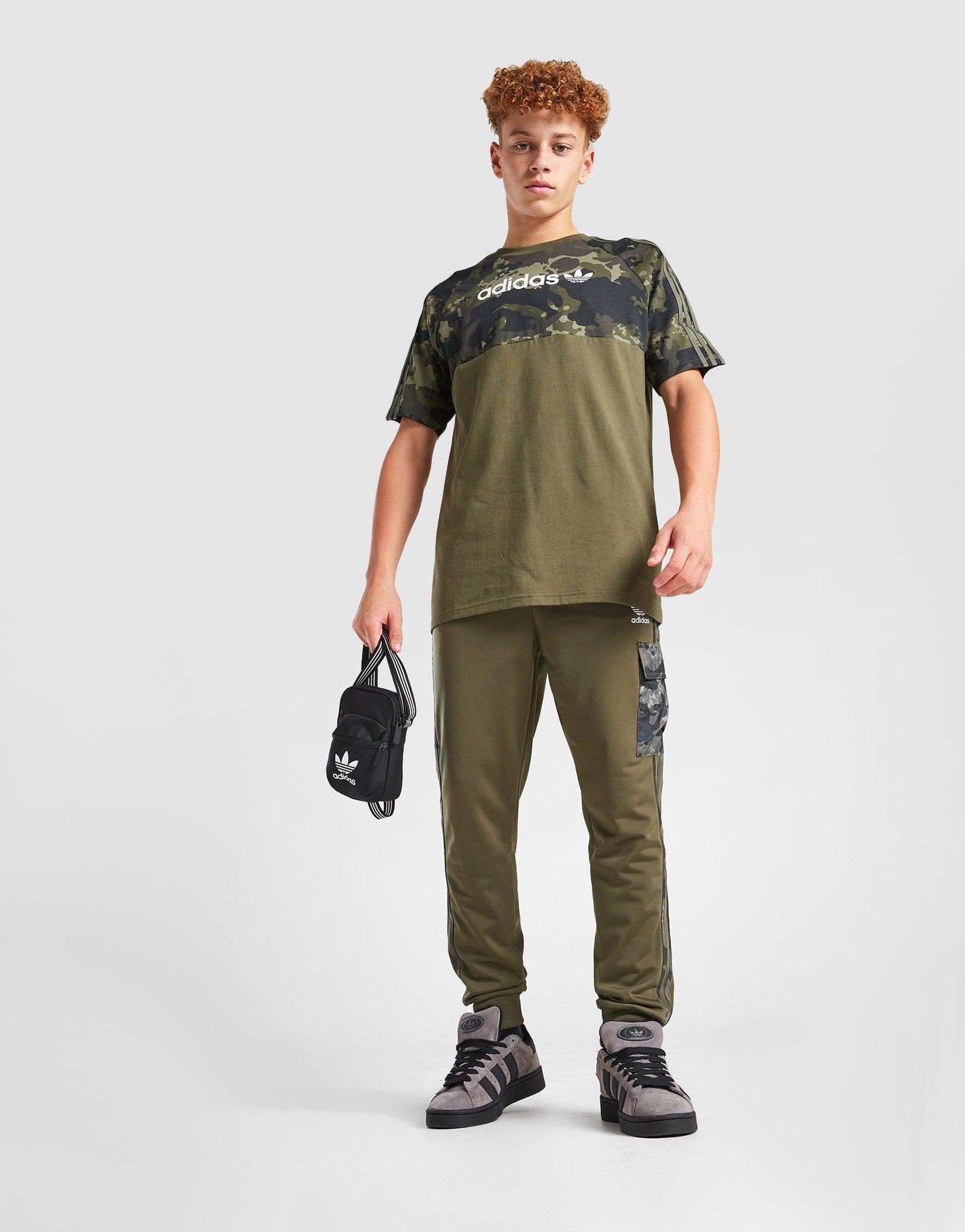 adidas Originals Camo Colour Block T-Shirt Kinder