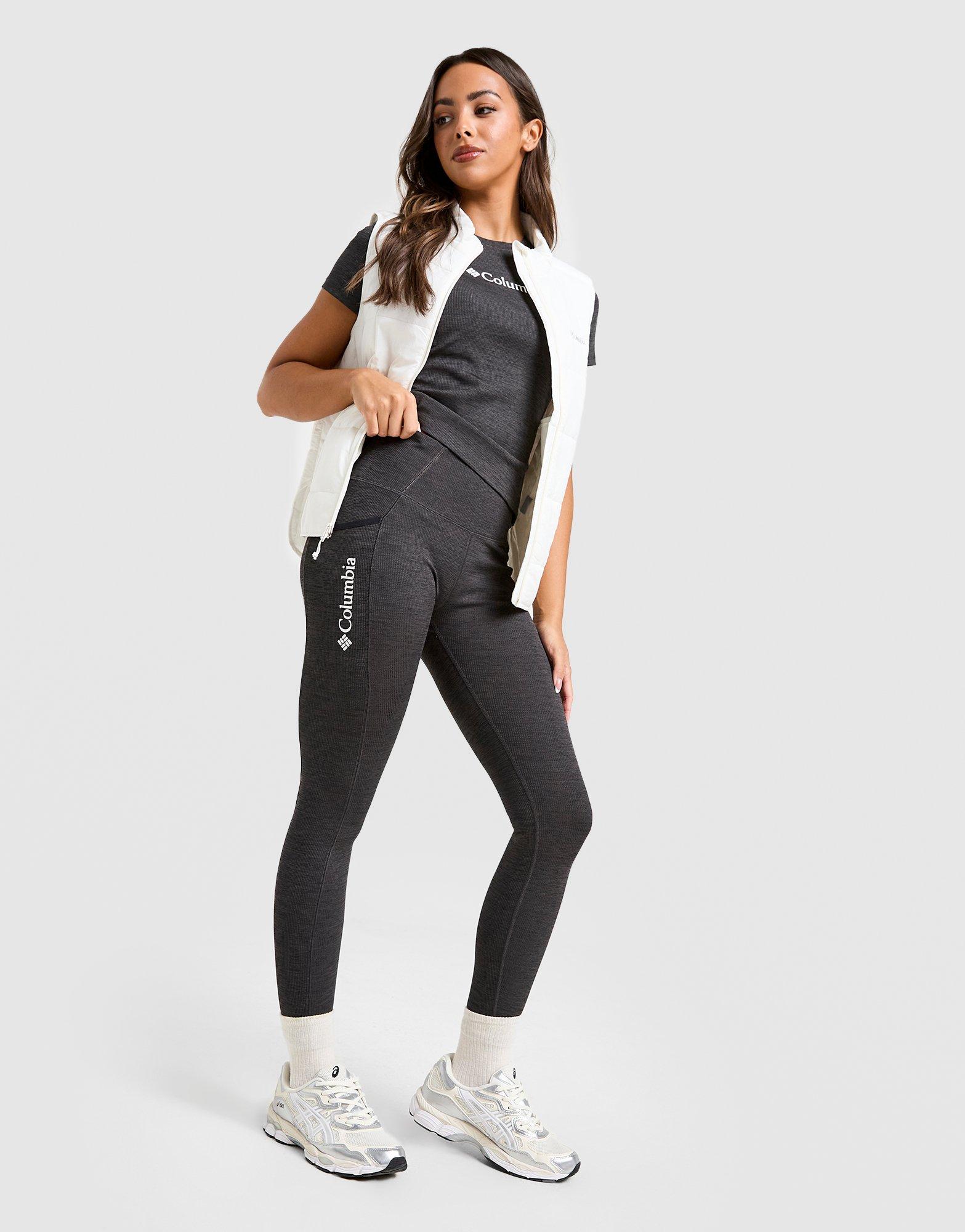 Black Columbia Hike Rib Leggings - JD Sports Global