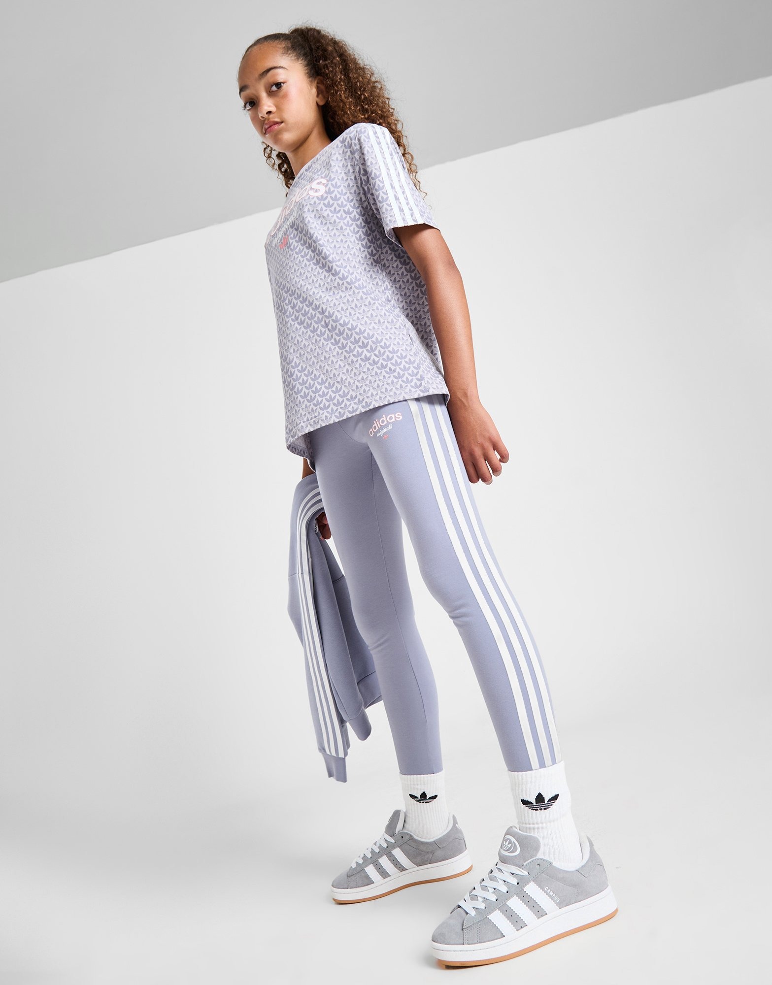 Blue adidas leggings hot sale