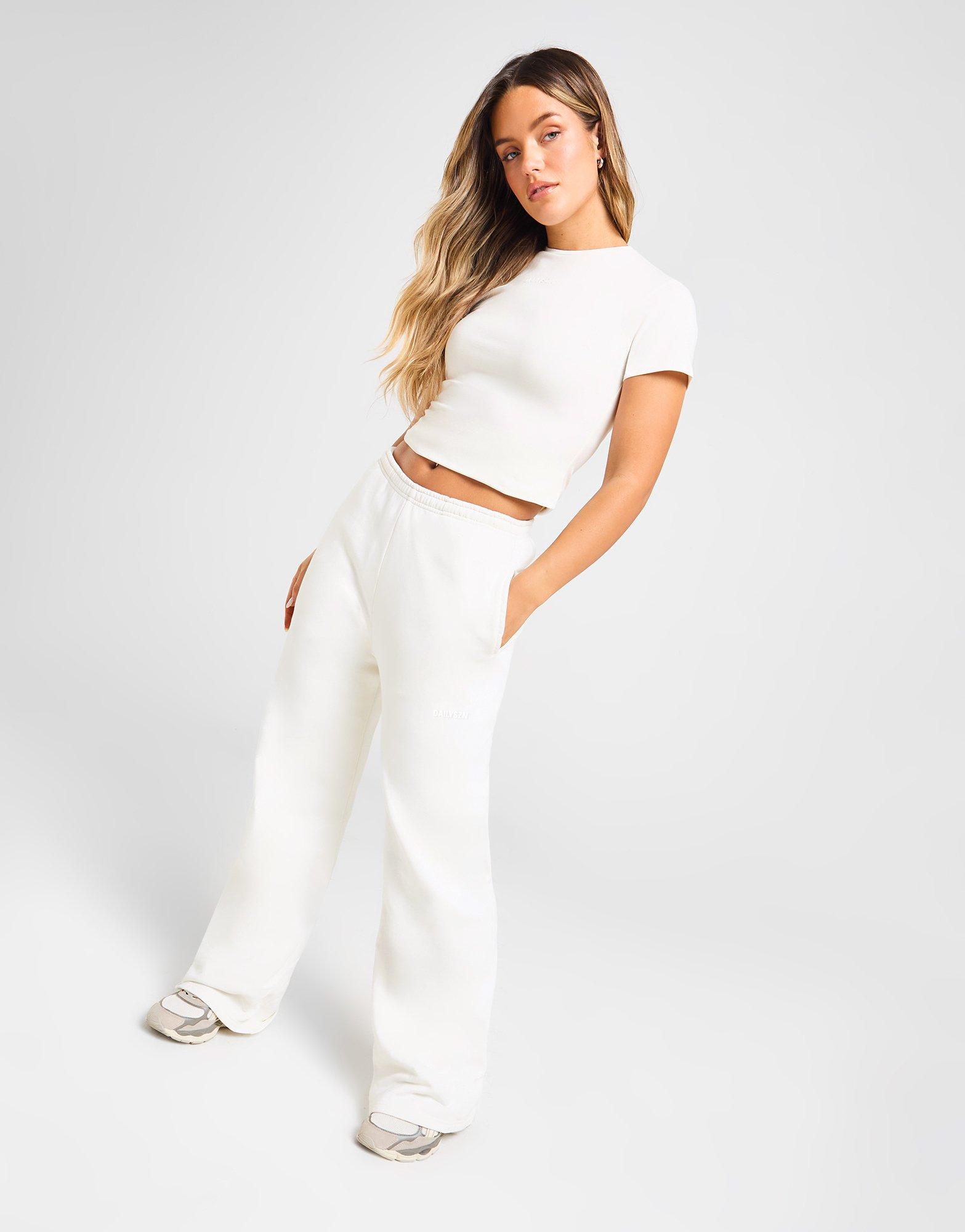 DAILYSZN Pantaloni della Tuta Wide Leg
