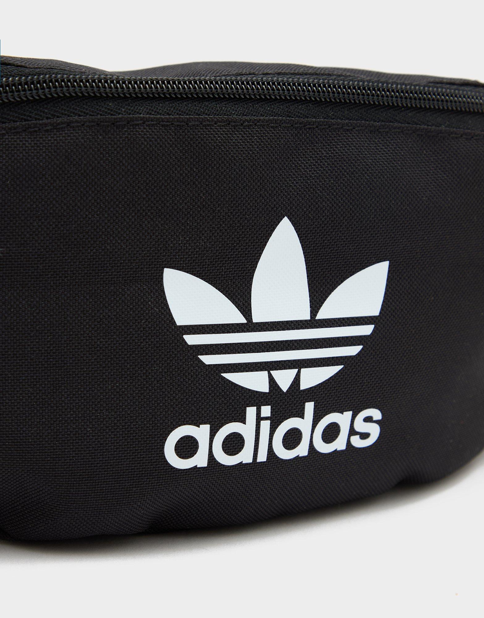 Adidas originals trefoil logo bum bag hotsell