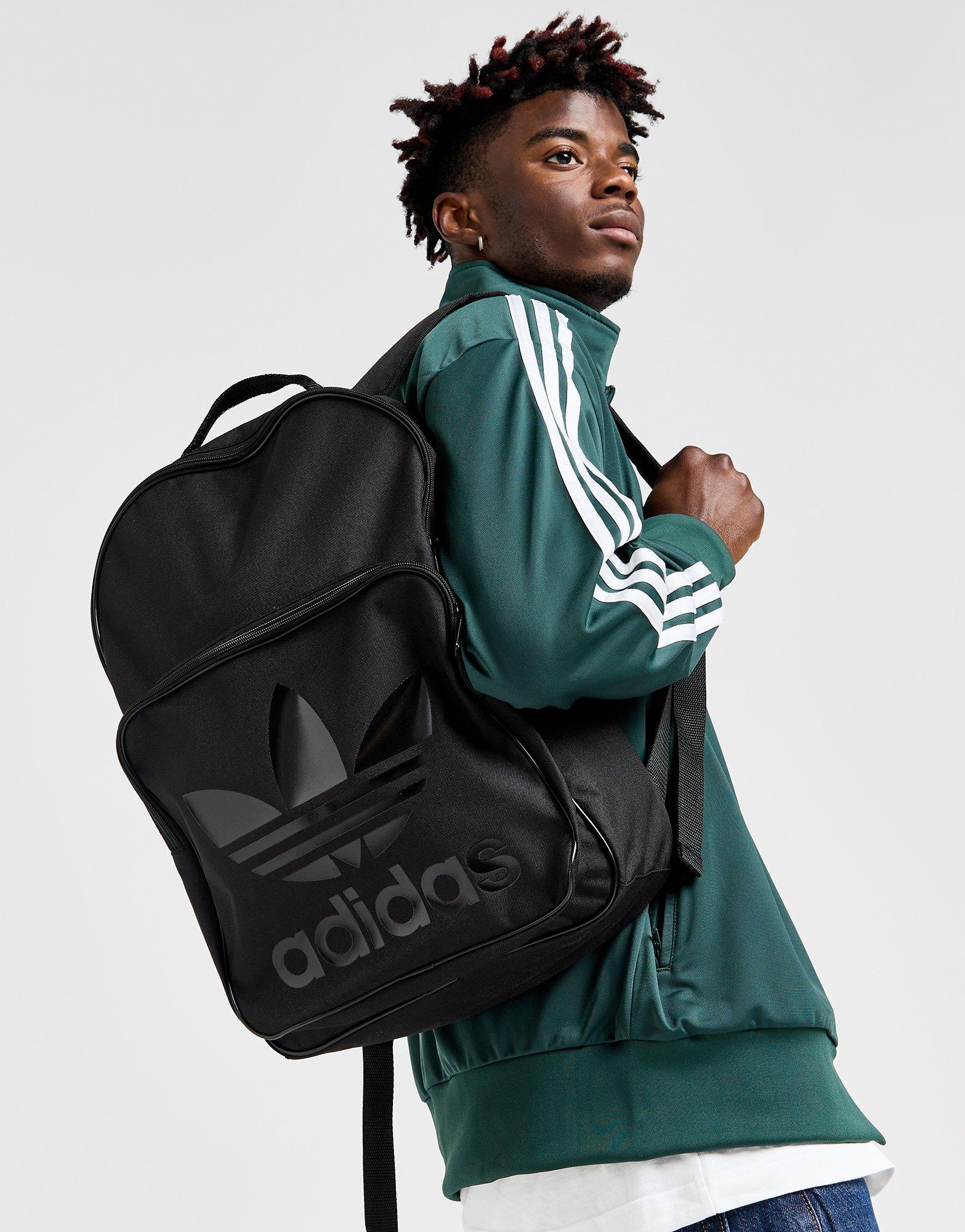 Black adidas Originals Trefoil Backpack JD Sports