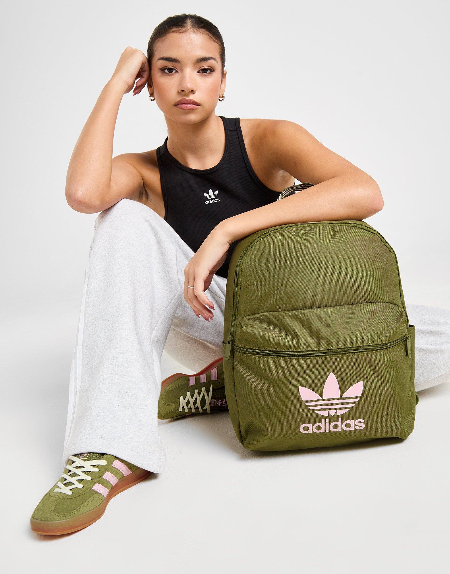 Green adidas Originals Classic Backpack JD Sports UK