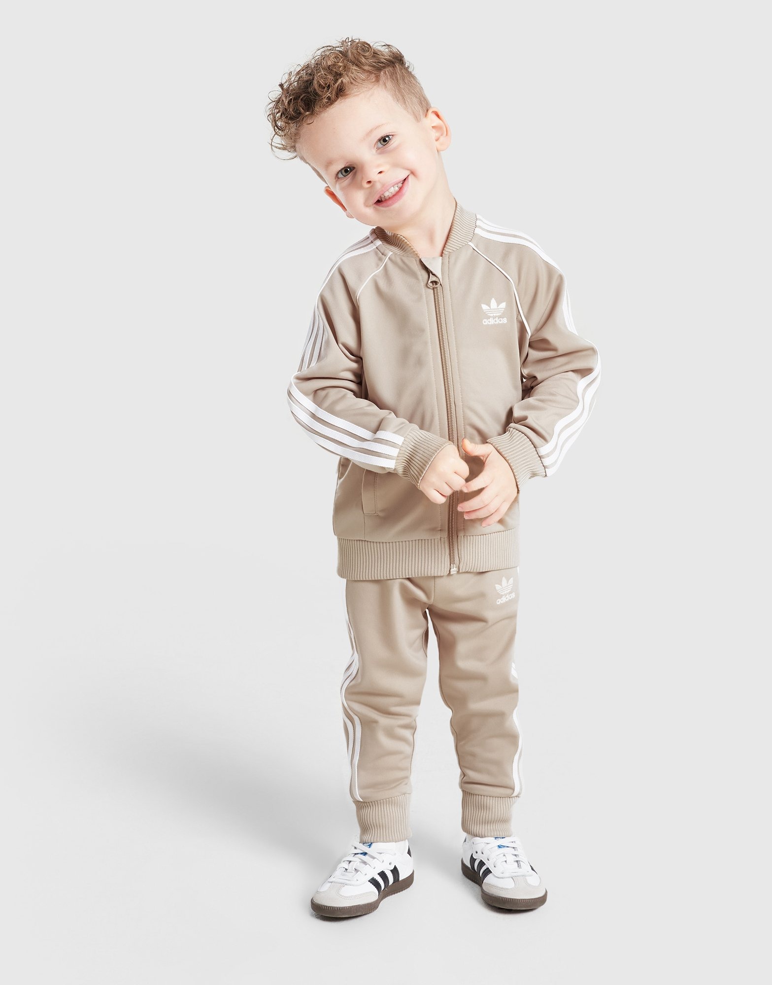 Brown adidas Originals SST Tracksuit Infant JD Sports Global