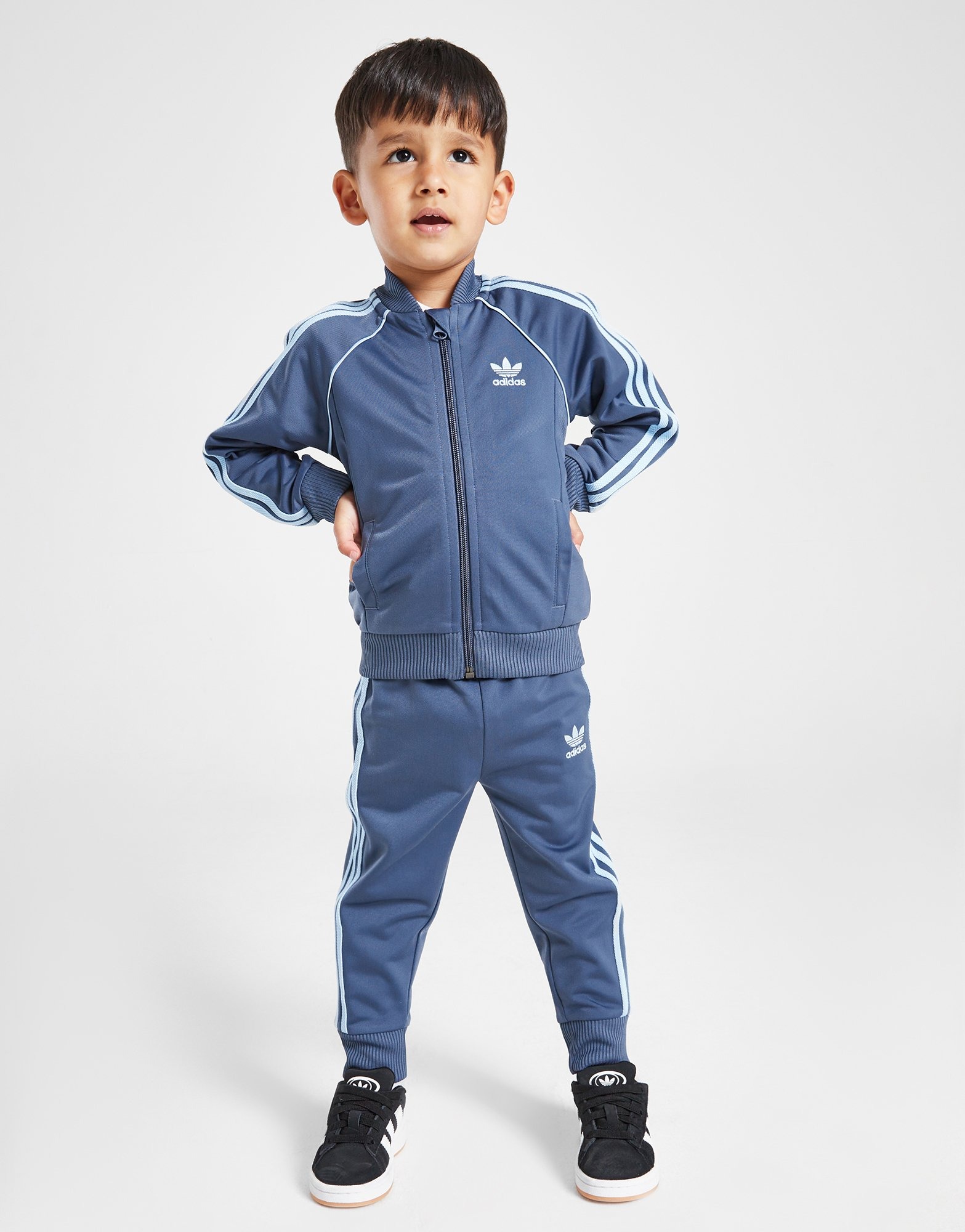 Blue adidas Originals SS Trainingspak Baby s JD Sports