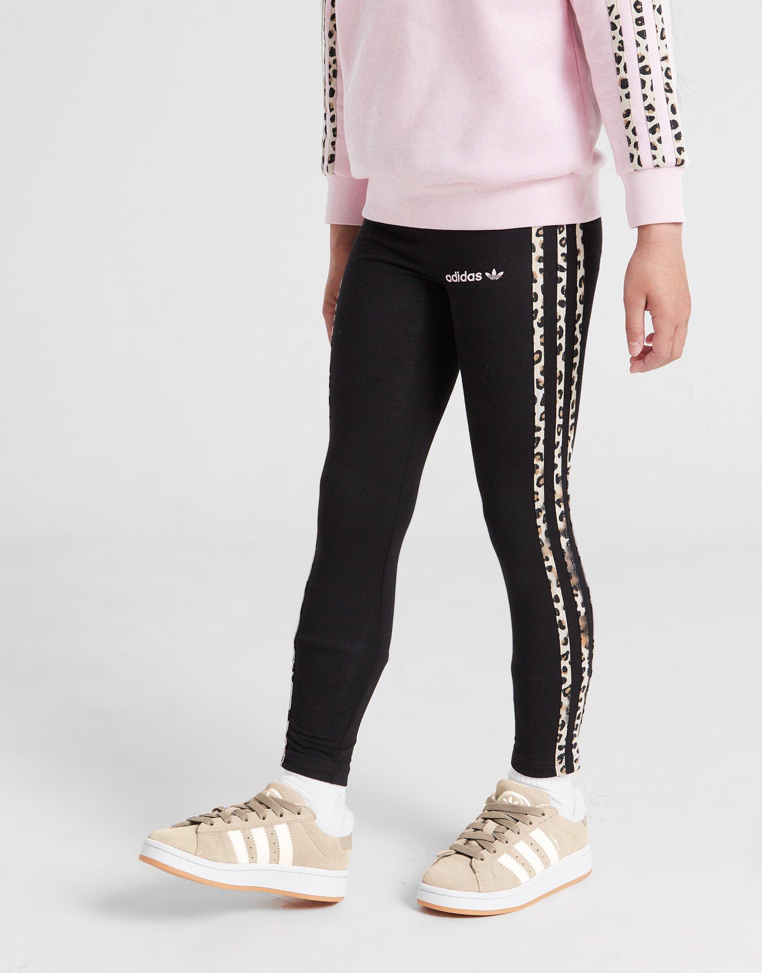 adidas Originals Tuta Completa con Cappuccio Leopard Print Kids
