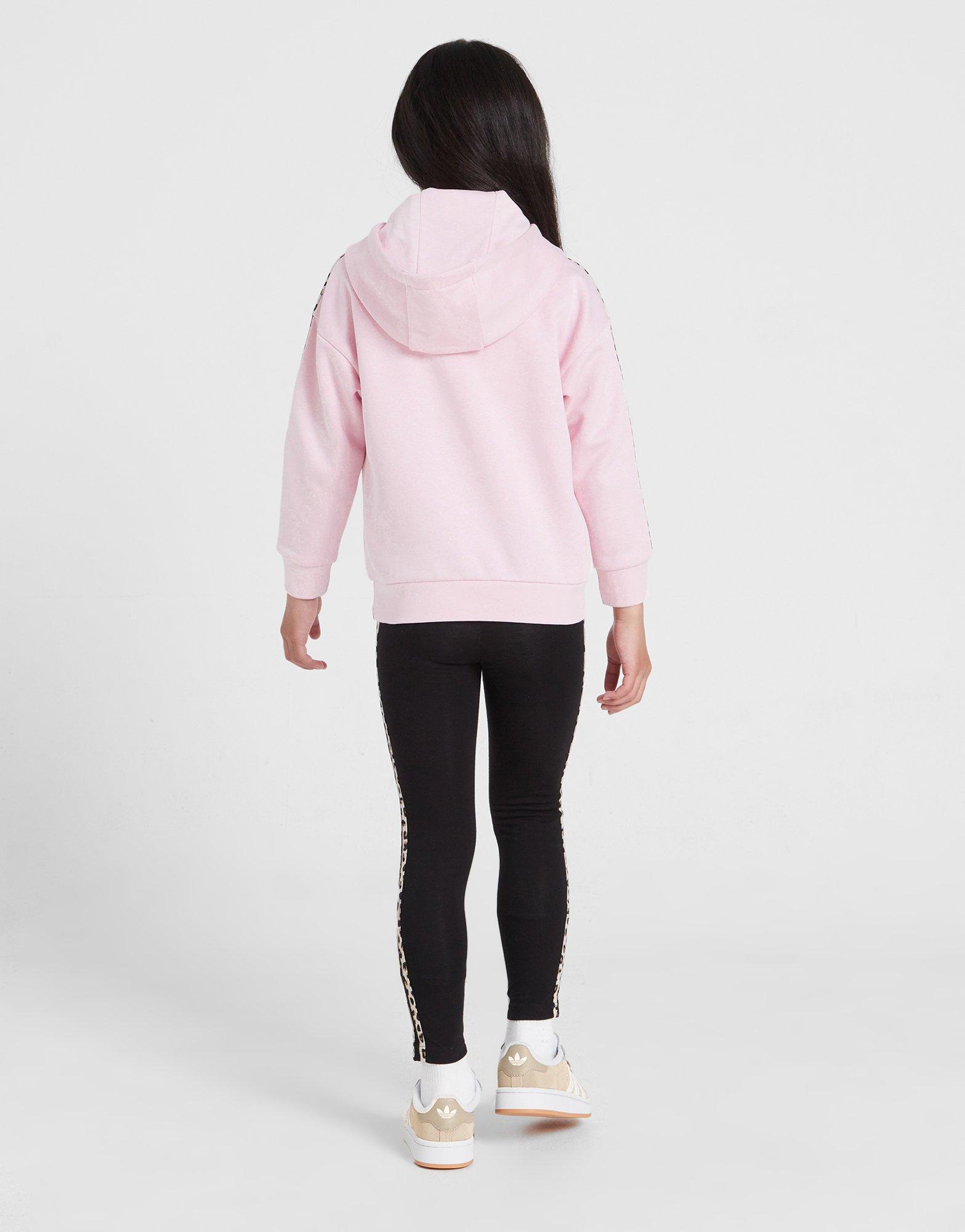 adidas Originals Tuta Completa con Cappuccio Leopard Print Kids