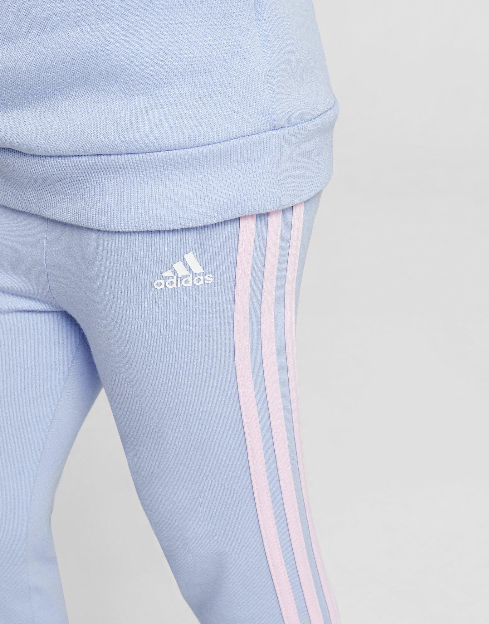 adidas Girls' Linear Colour Block Crew Trainingsoberteil Babys