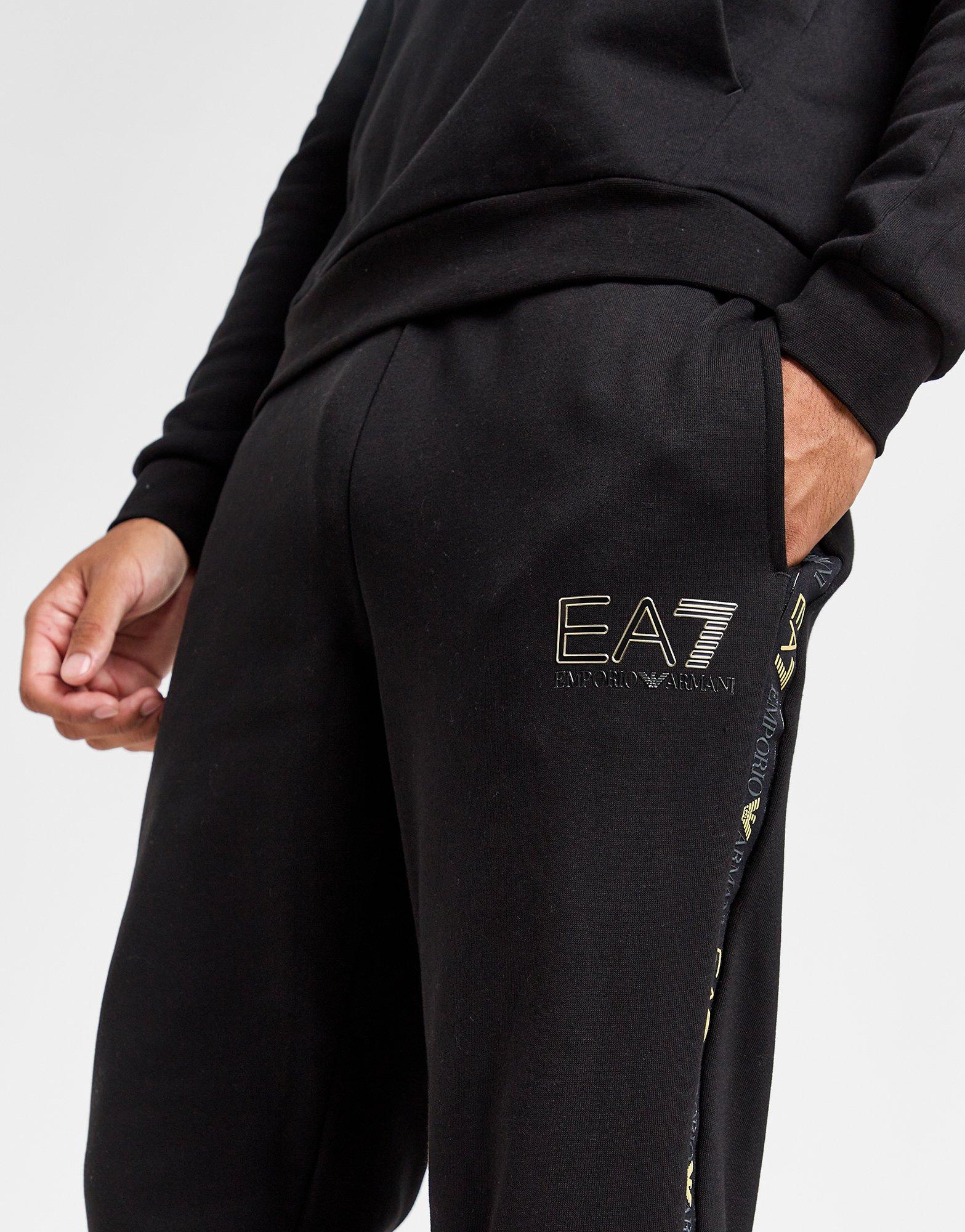 EA7 Emporio Armani Tape Logo Joggers