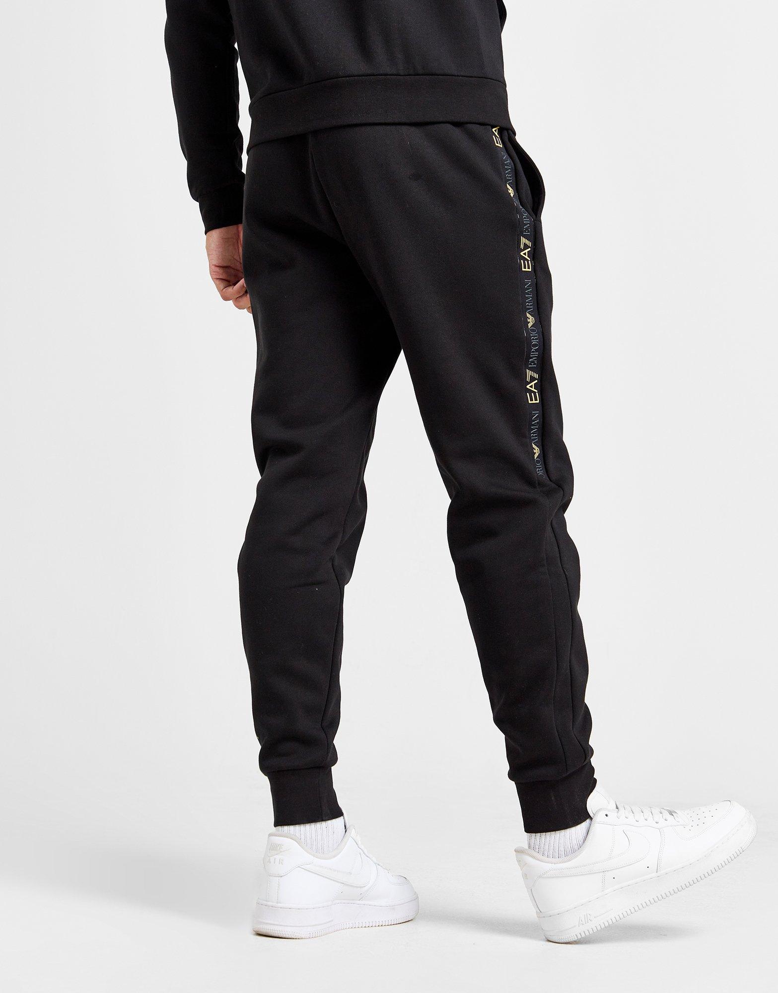 EA7 Emporio Armani Tape Logo Joggers