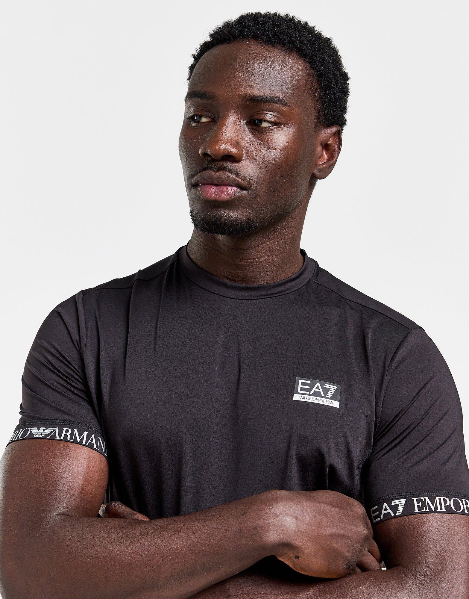 EA7 Emporio Armani Il Cuffed Poly T-Shirt