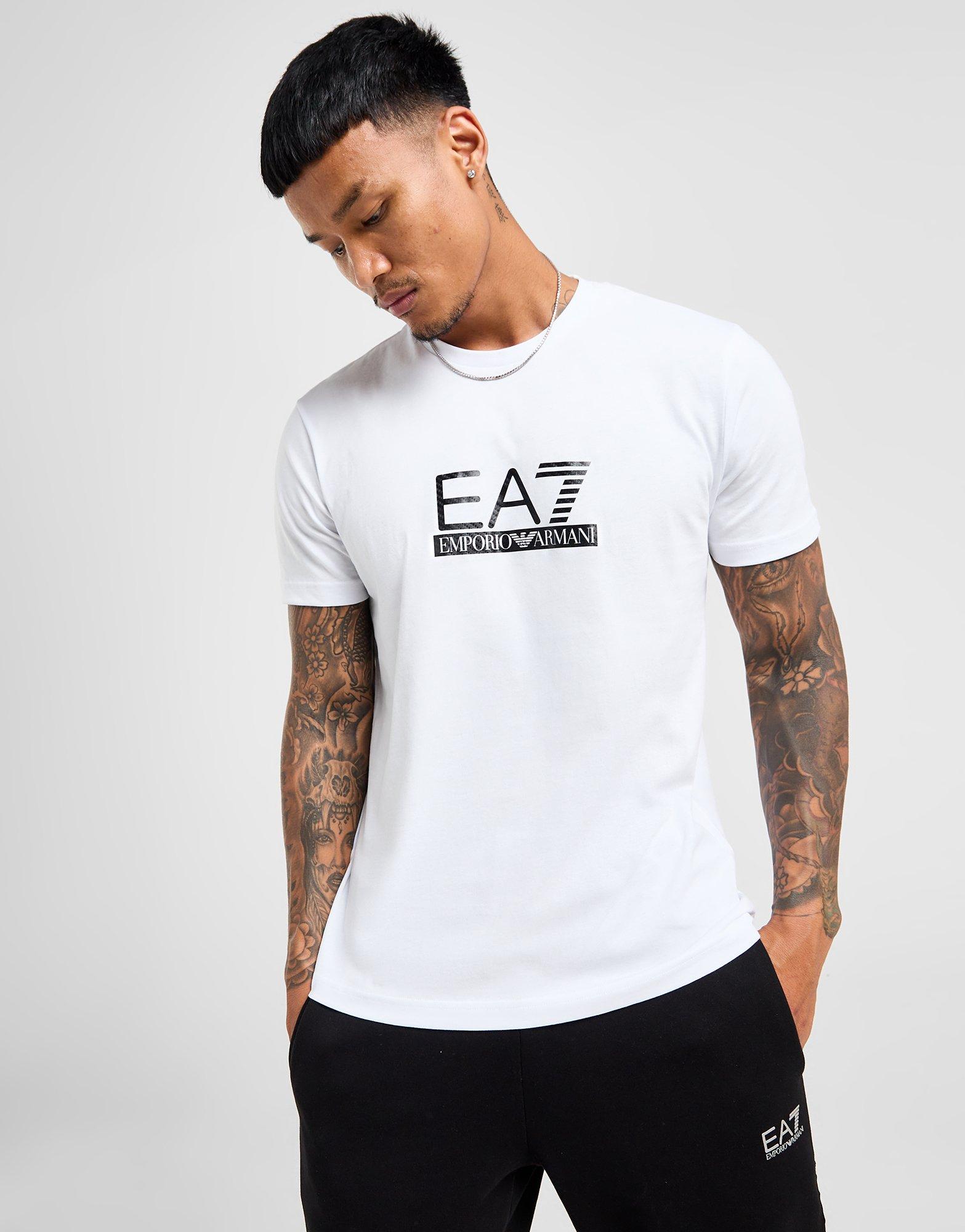 Emporio Armani EA7 Carbon Logo T Shirt