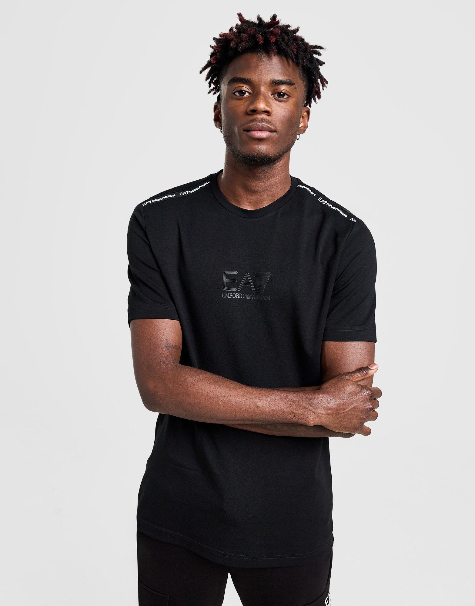 Emporio Armani EA7 Shoulder Tape T Shirt