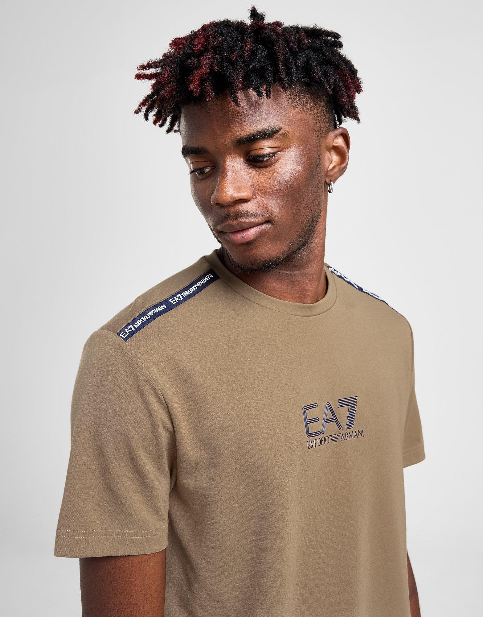 EA7 Emporio Armani Camiseta Shoulder Tape