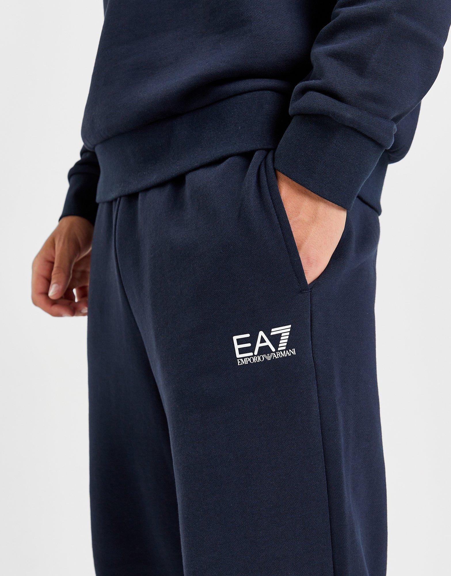 EA7 Emporio Armani Core Crew Tracksuit Blau JD Sports Deutschland