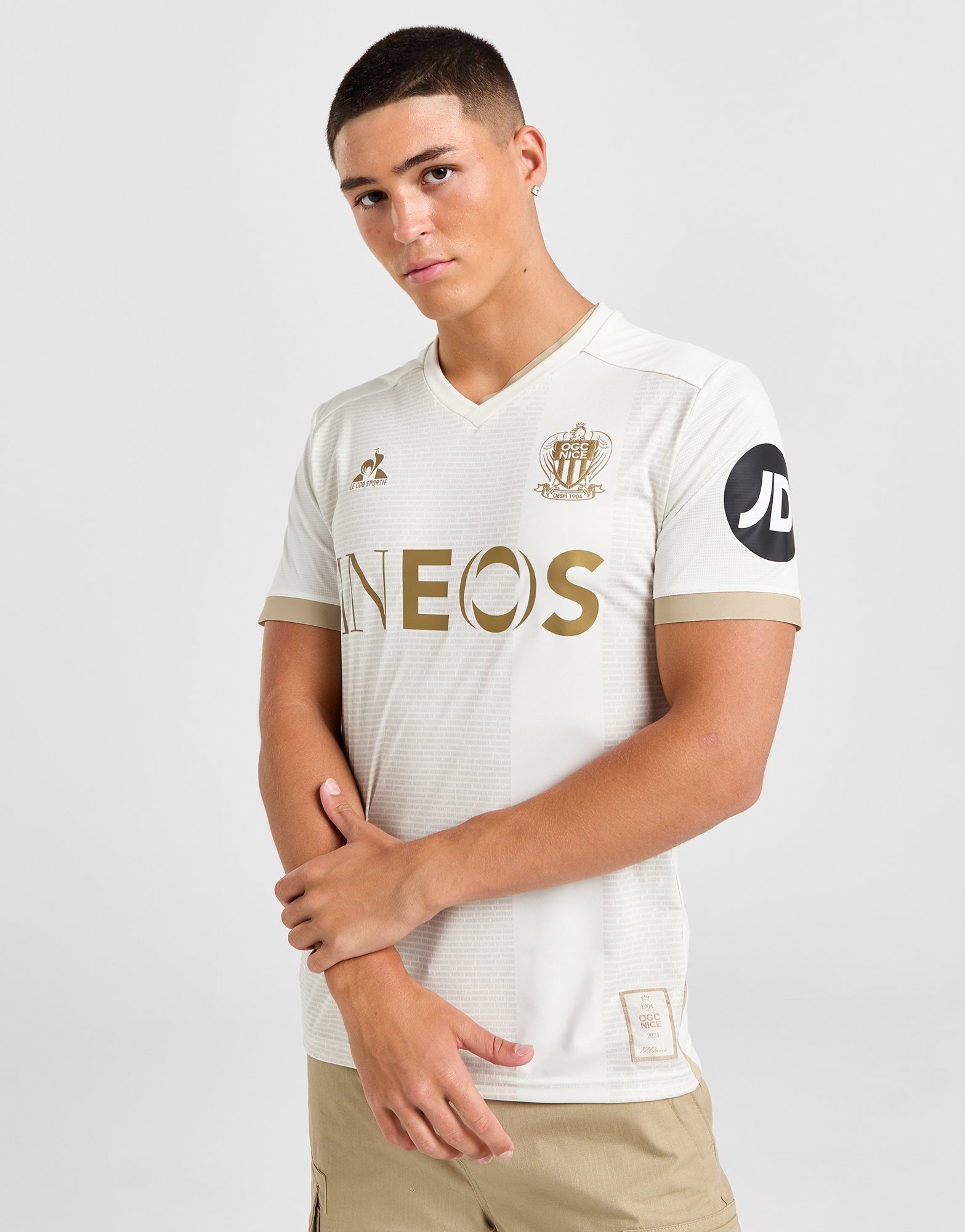 Le Coq Sportif Camiseta OGC Niza 2024 25 Segunda equipacion