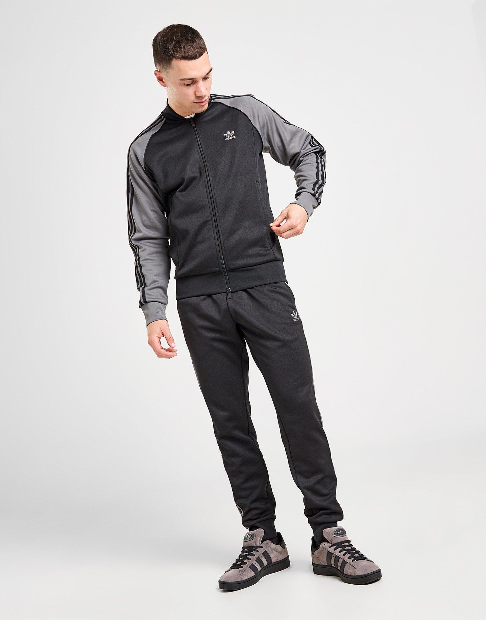 Black adidas Originals SST Track Top - JD Sports Global