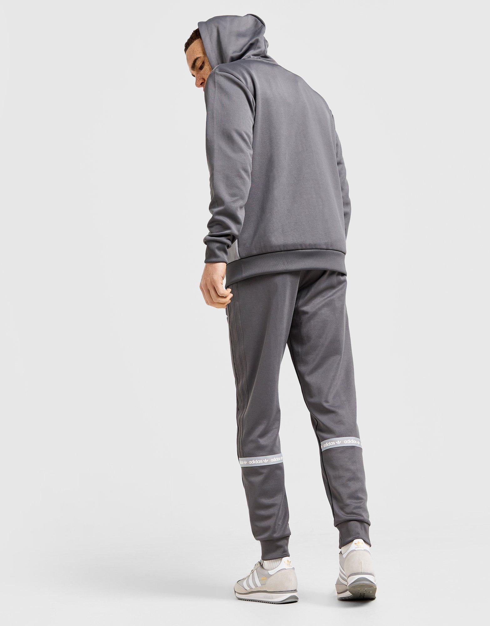 Adidas originals tape fleece track on sale