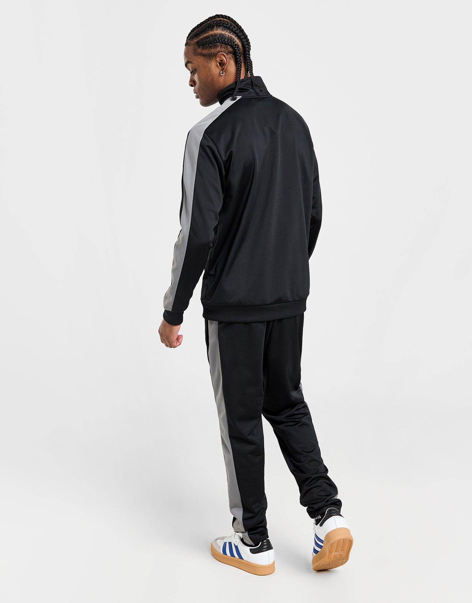 Black adidas Poly Panel Tracksuit JD Sports Global