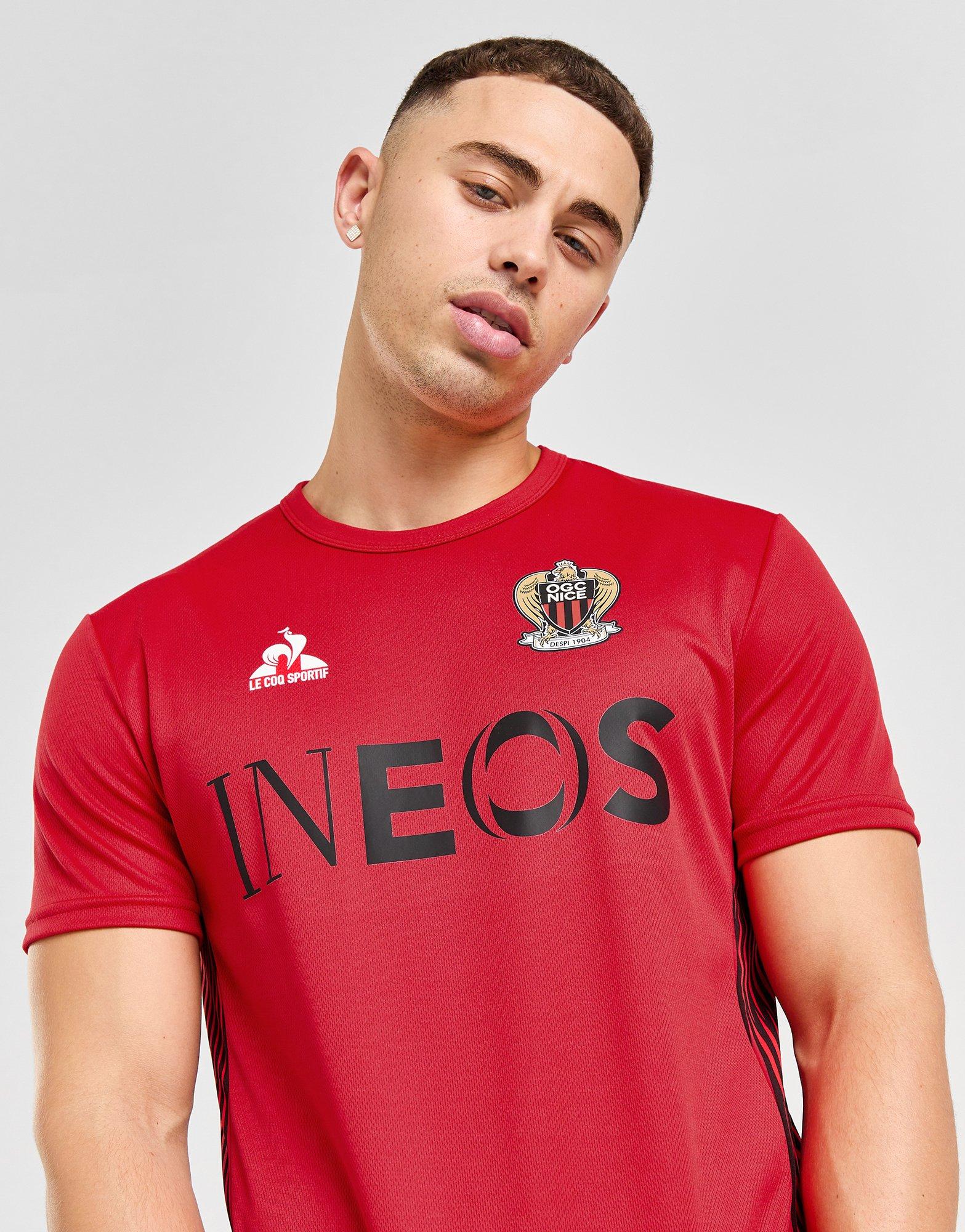 Red Le Coq Sportif OGC Nice Training Shirt JD Sports UK