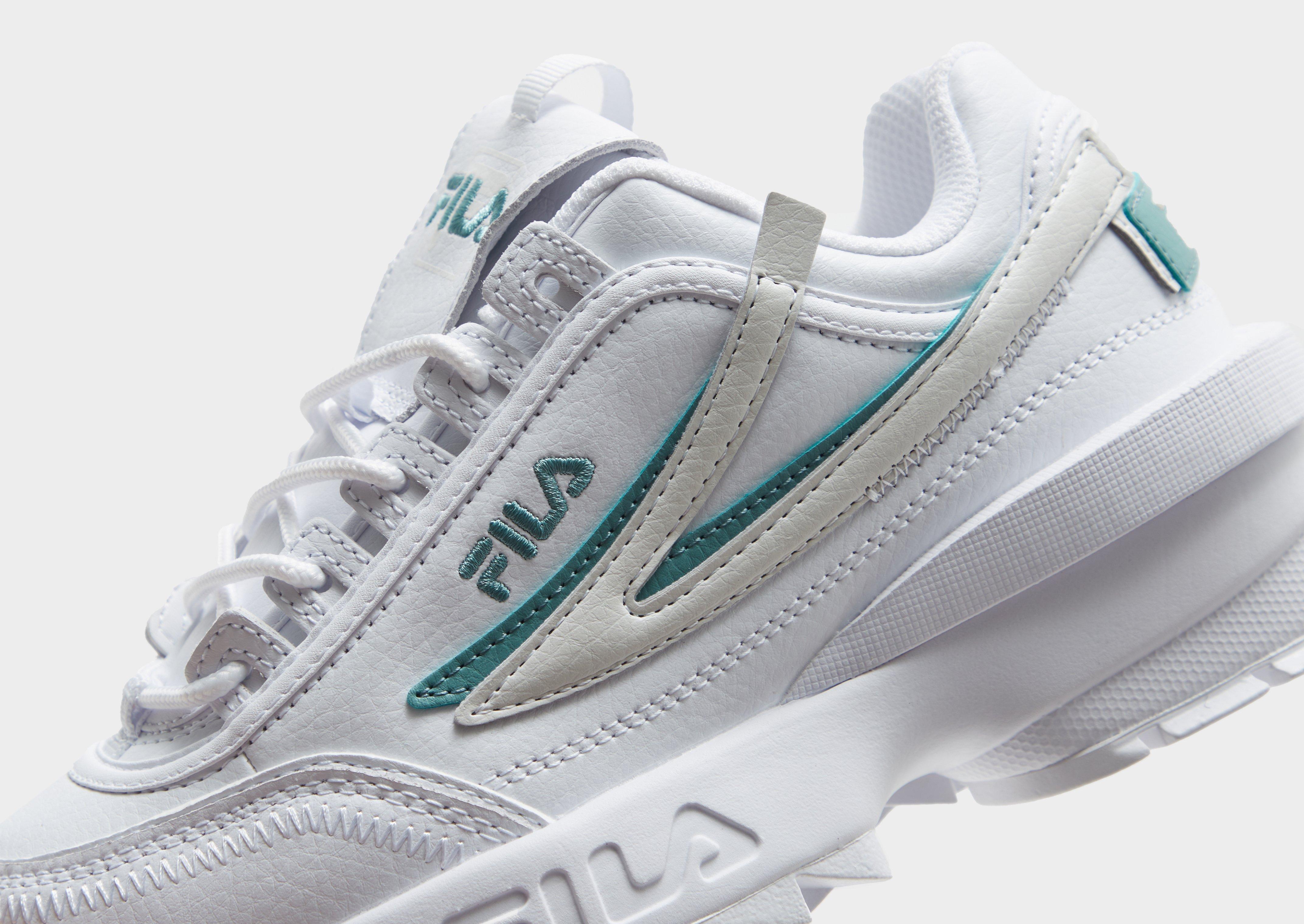 Fila disruptor 2 white silver deals