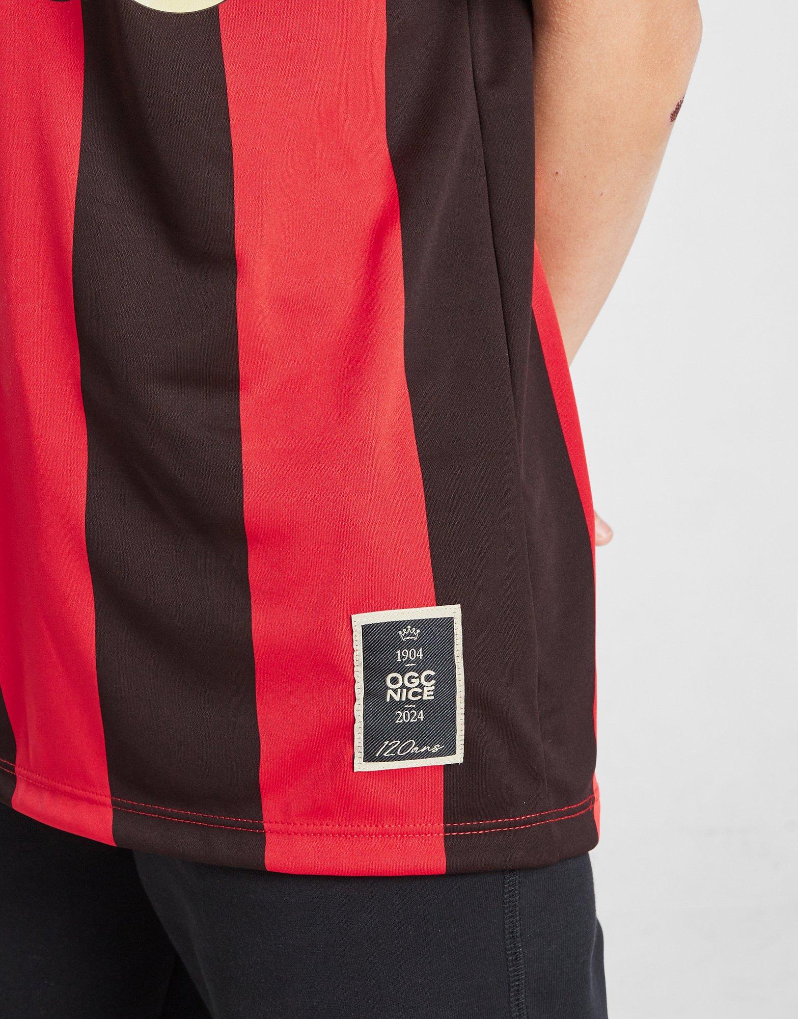 Le Coq Sportif Maillot Domicile OGC Nice 2024/25 Junior