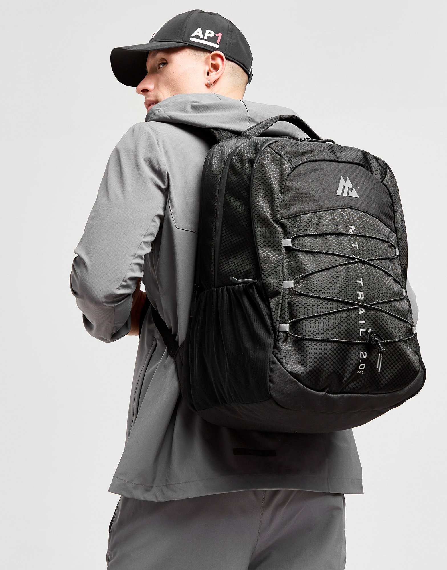 Black MONTIREX Trail Backpack JD Sports UK